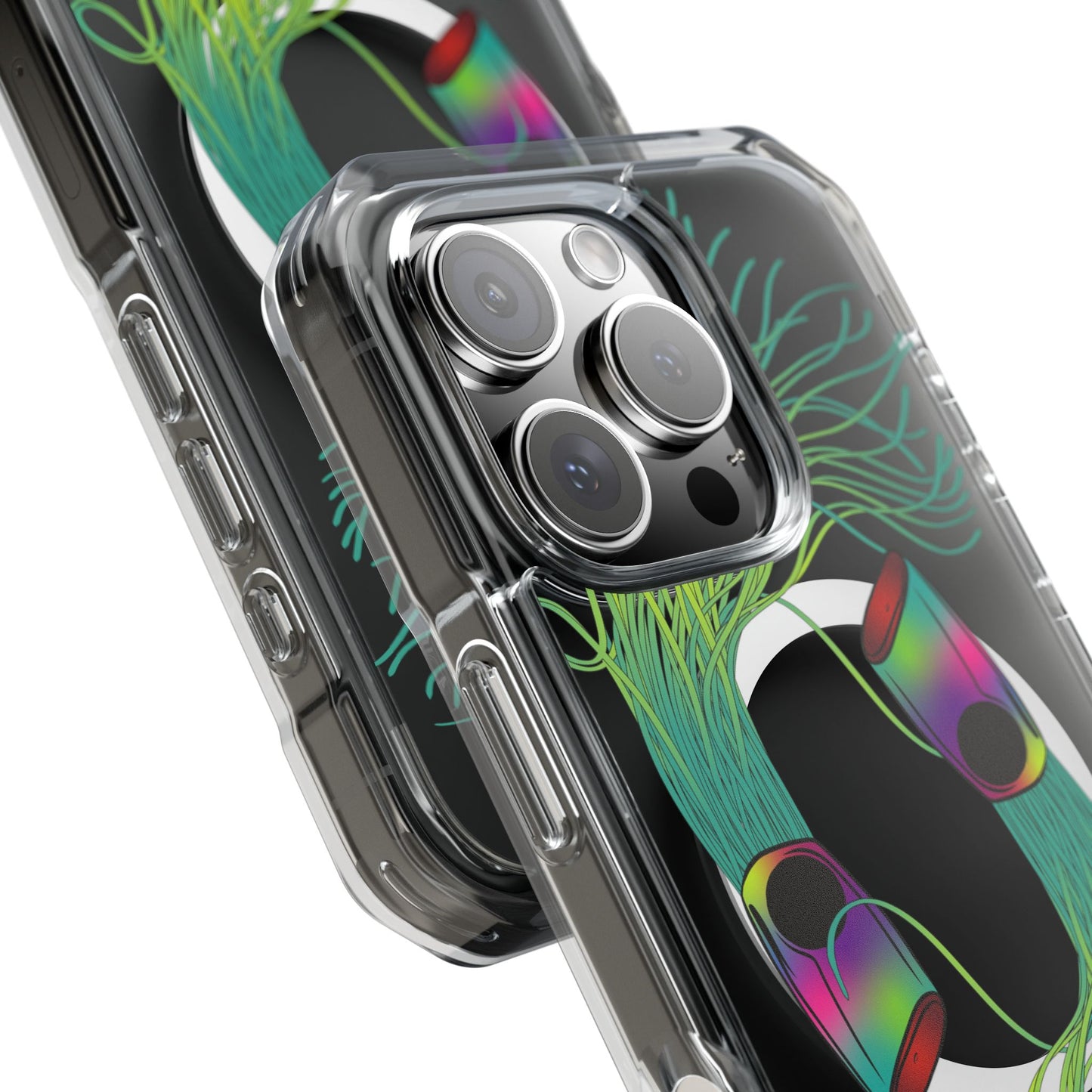 Lured Magnetic Clear Impact Cases