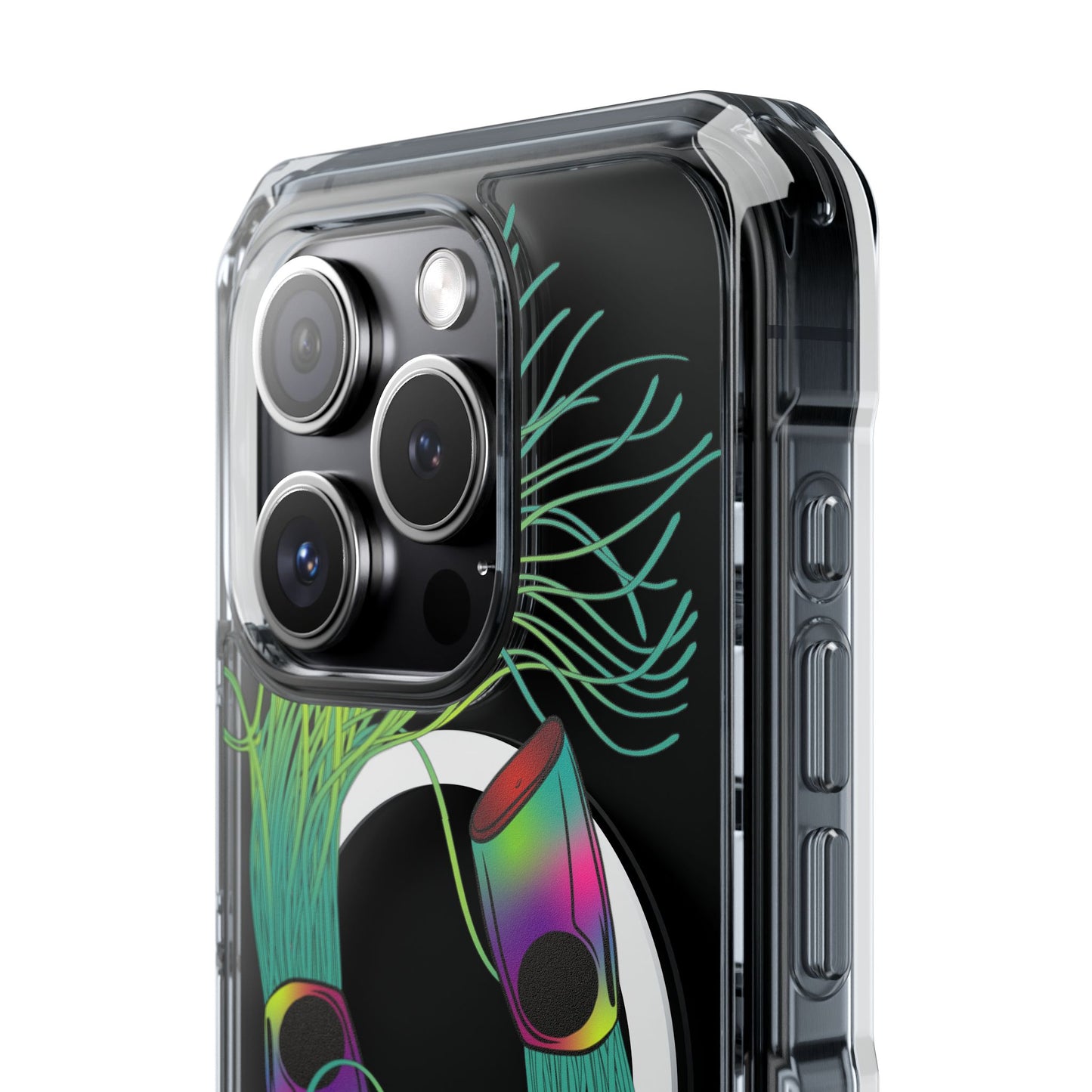 Lured Magnetic Clear Impact Cases