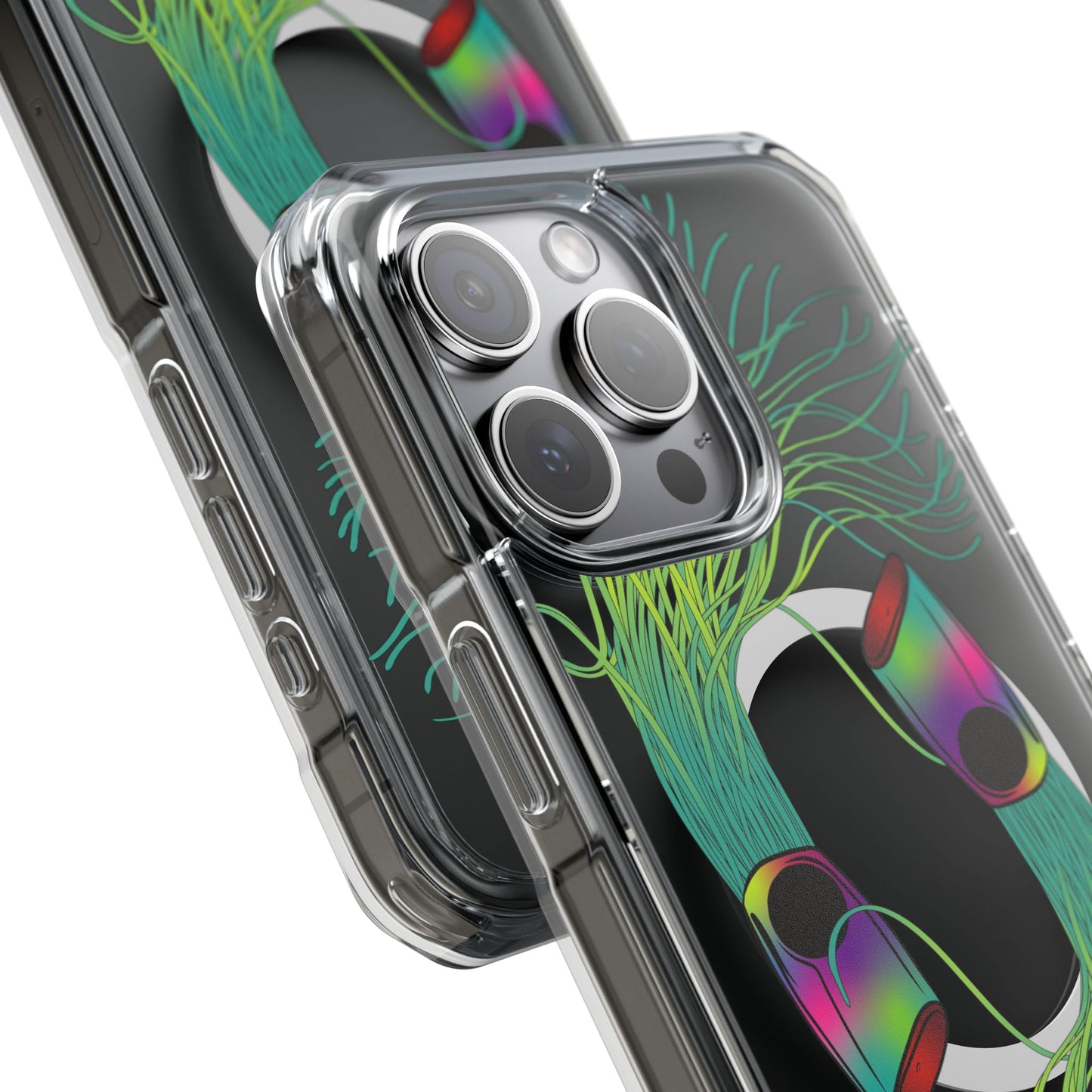 Lured Magnetic Clear Impact Cases