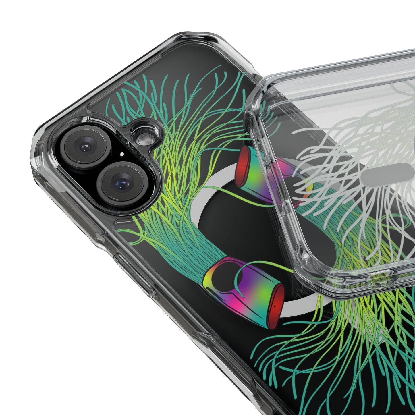 Lured Magnetic Clear Impact Cases