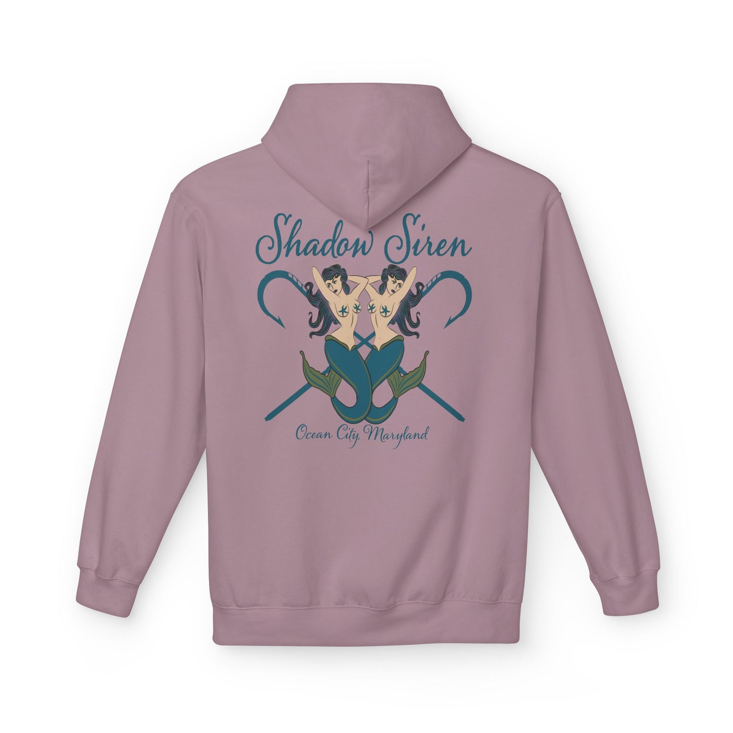 Double Header Unisex Midweight Softstyle Fleece Hoodie