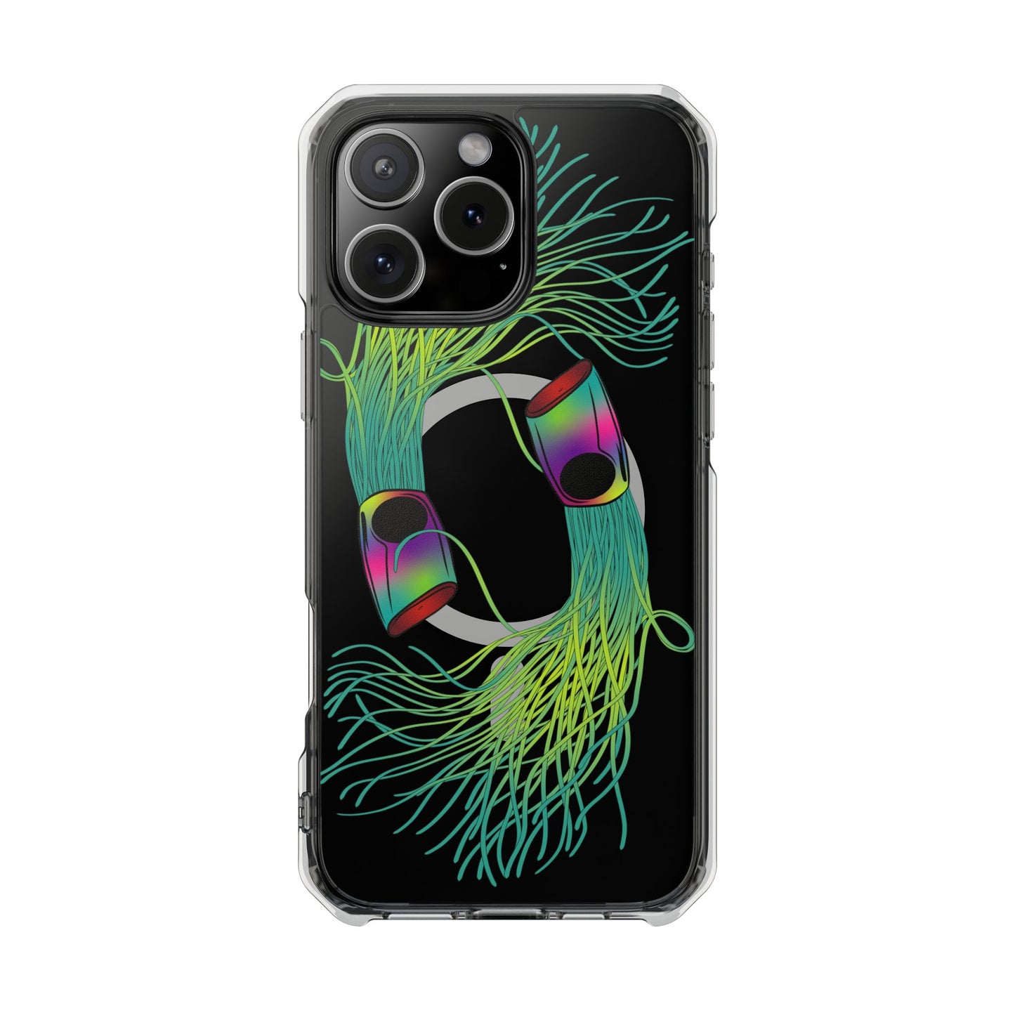 Lured Magnetic Clear Impact Cases