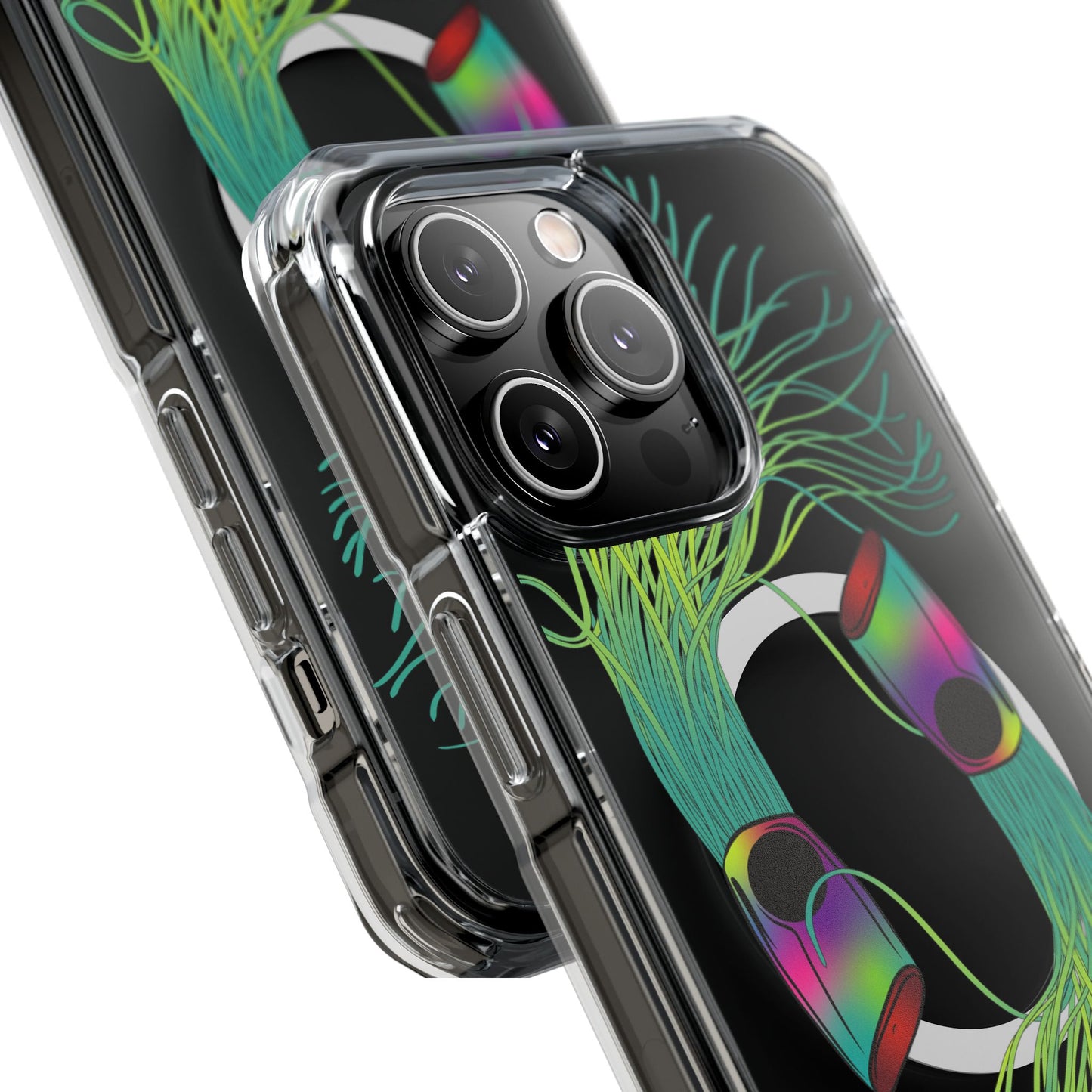 Lured Magnetic Clear Impact Cases