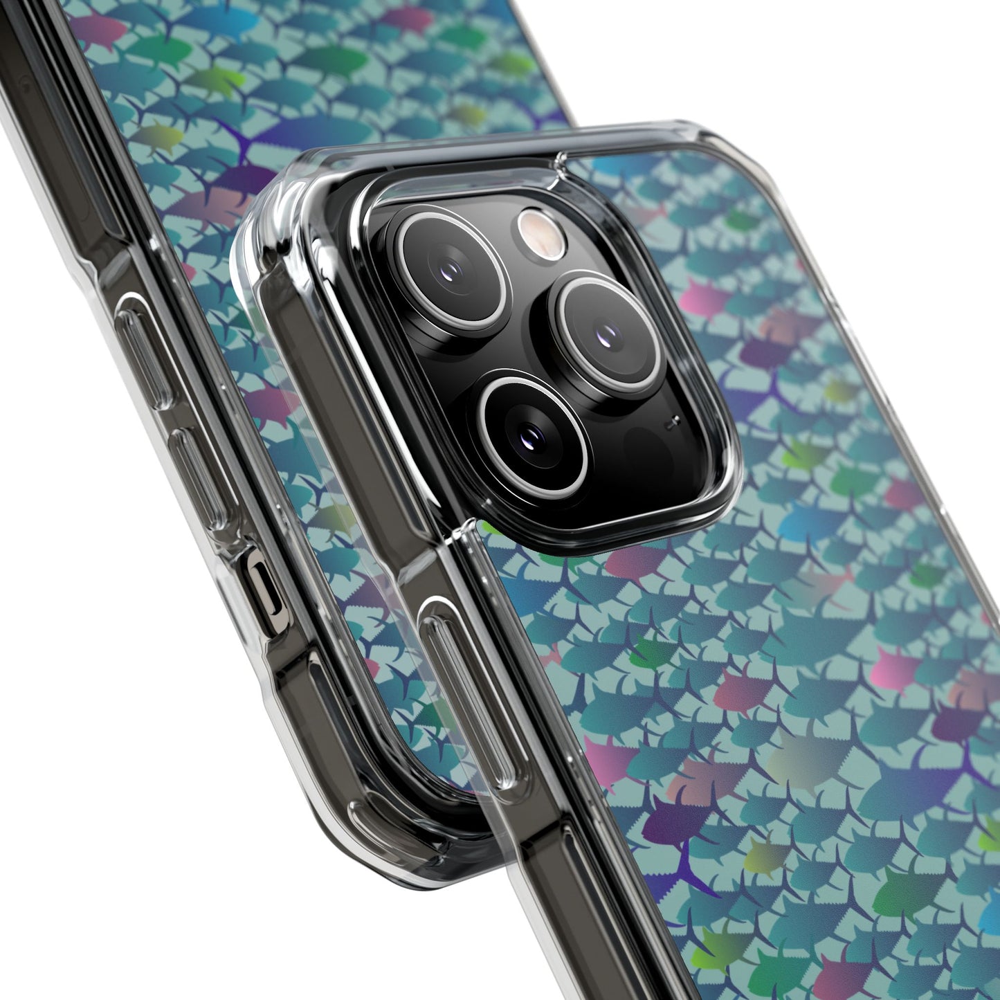 Technicolor Tuna Magnetic Clear Impact Cases