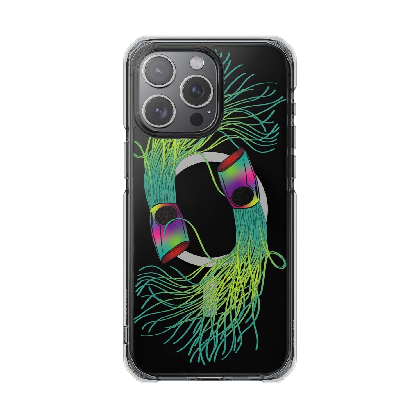 Lured Magnetic Clear Impact Cases