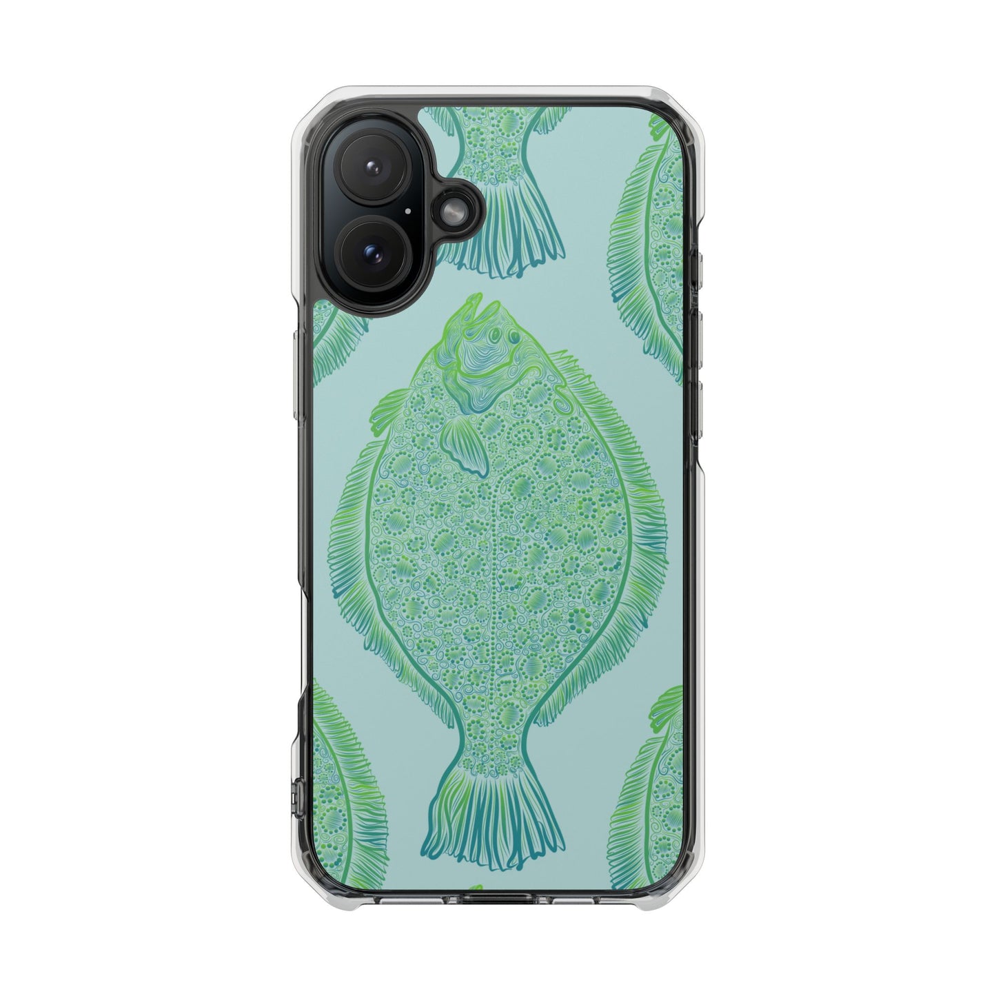 Flat Bottom Girls Magnetic Clear Impact Cases