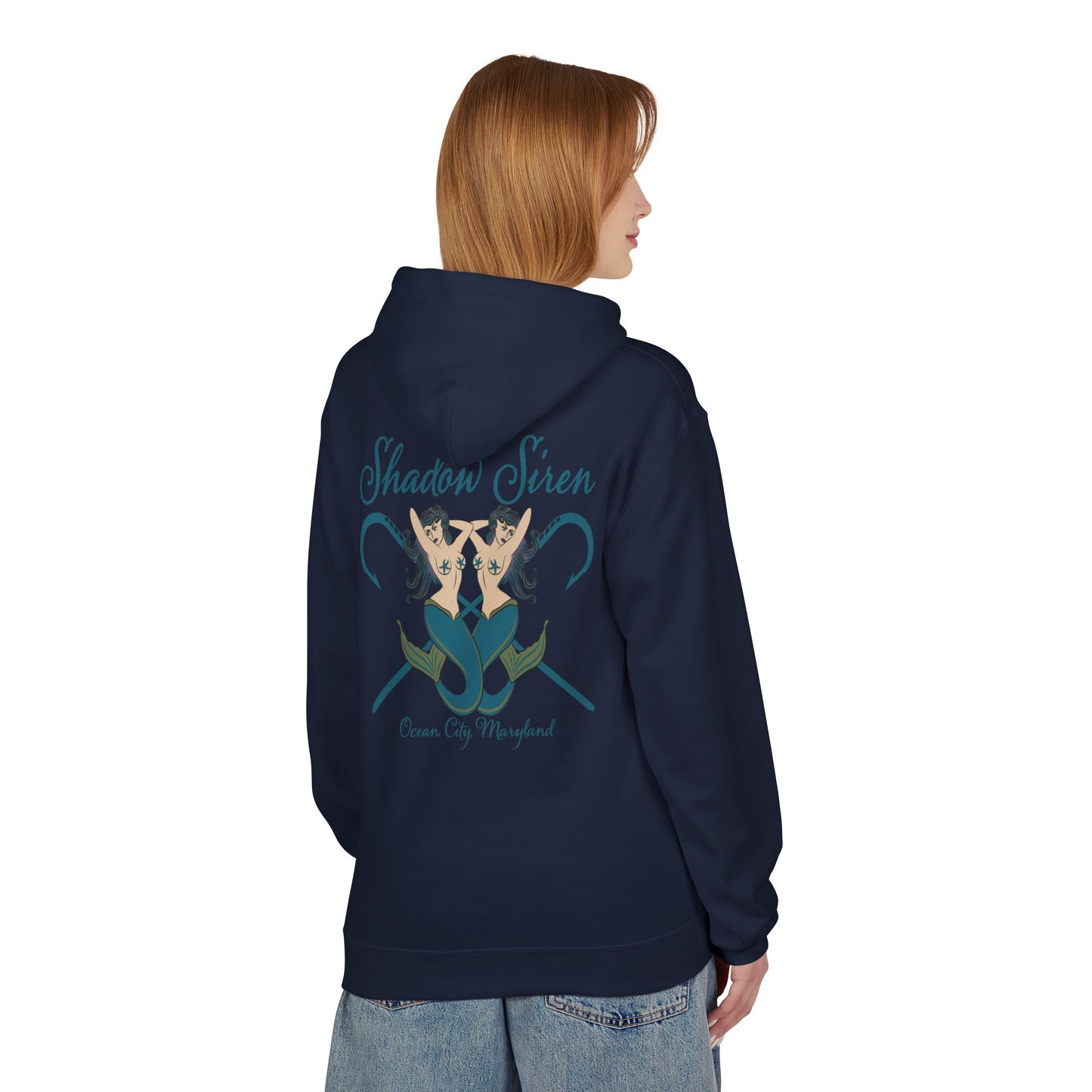 Double Header Unisex Midweight Softstyle Fleece Hoodie