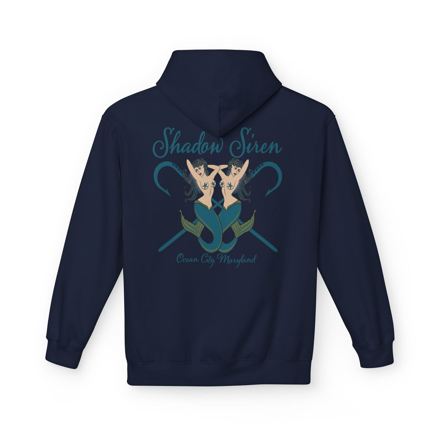 Double Header Unisex Midweight Softstyle Fleece Hoodie