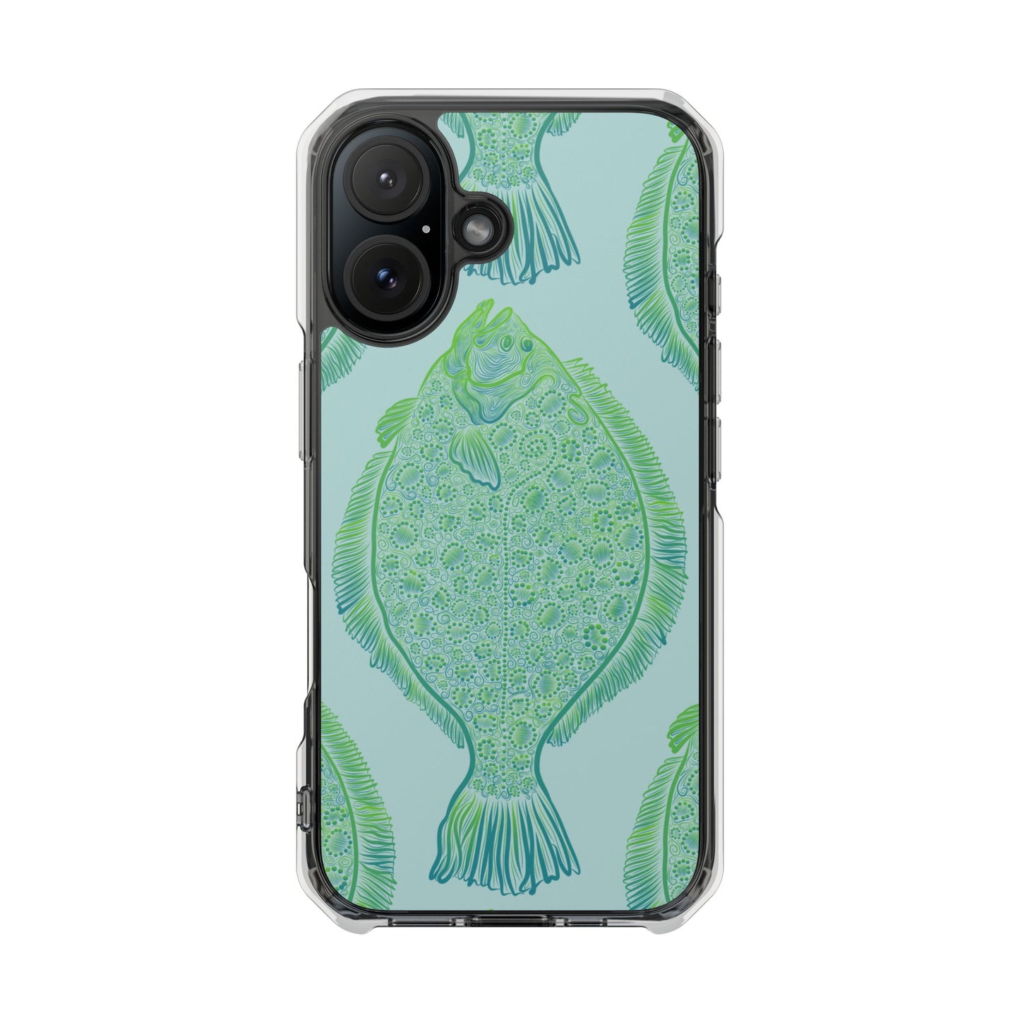 Flat Bottom Girls Magnetic Clear Impact Cases