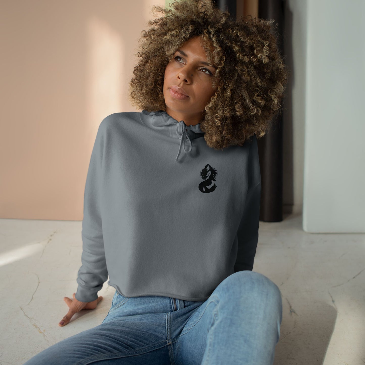 Knot Today Crop Hoodie