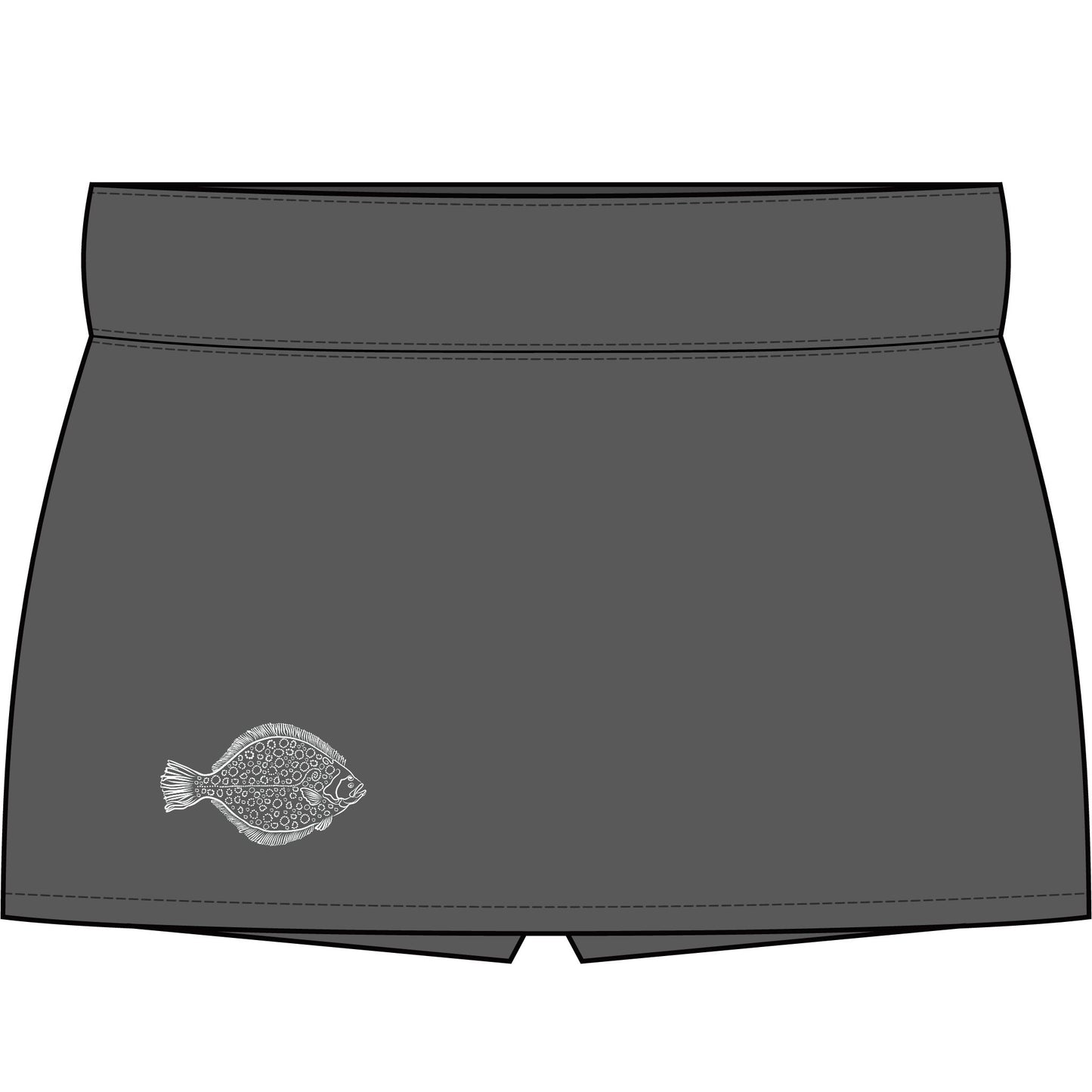 Flat Bottom Girls Women's Skort charcoal