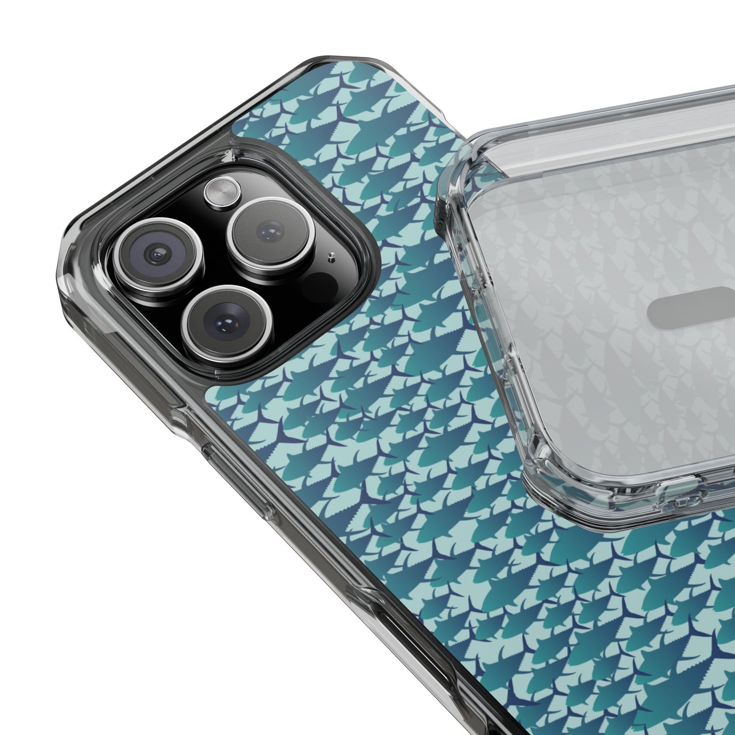 Blue Ocean Magnetic Clear Impact Cases