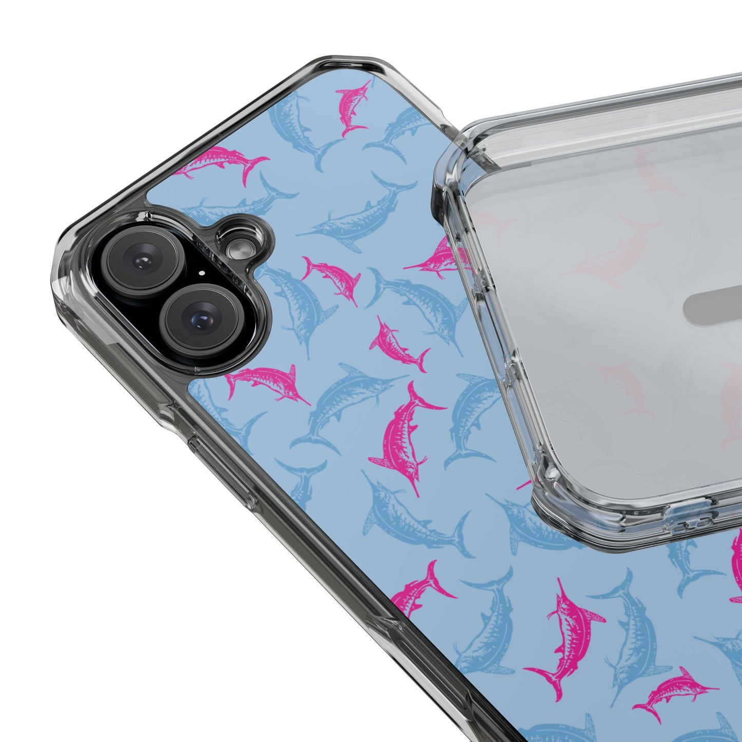 Release Repeat Magnetic Clear Impact Cases