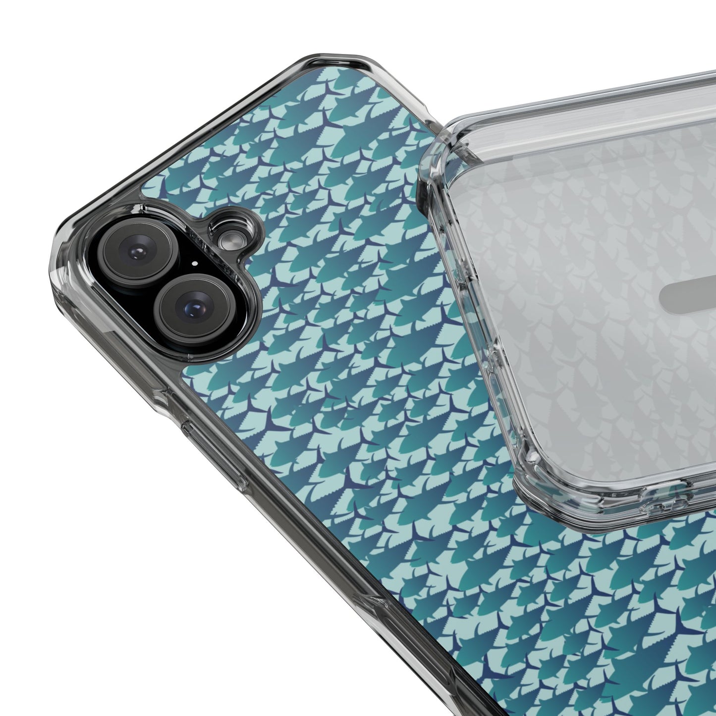 Blue Ocean Magnetic Clear Impact Cases