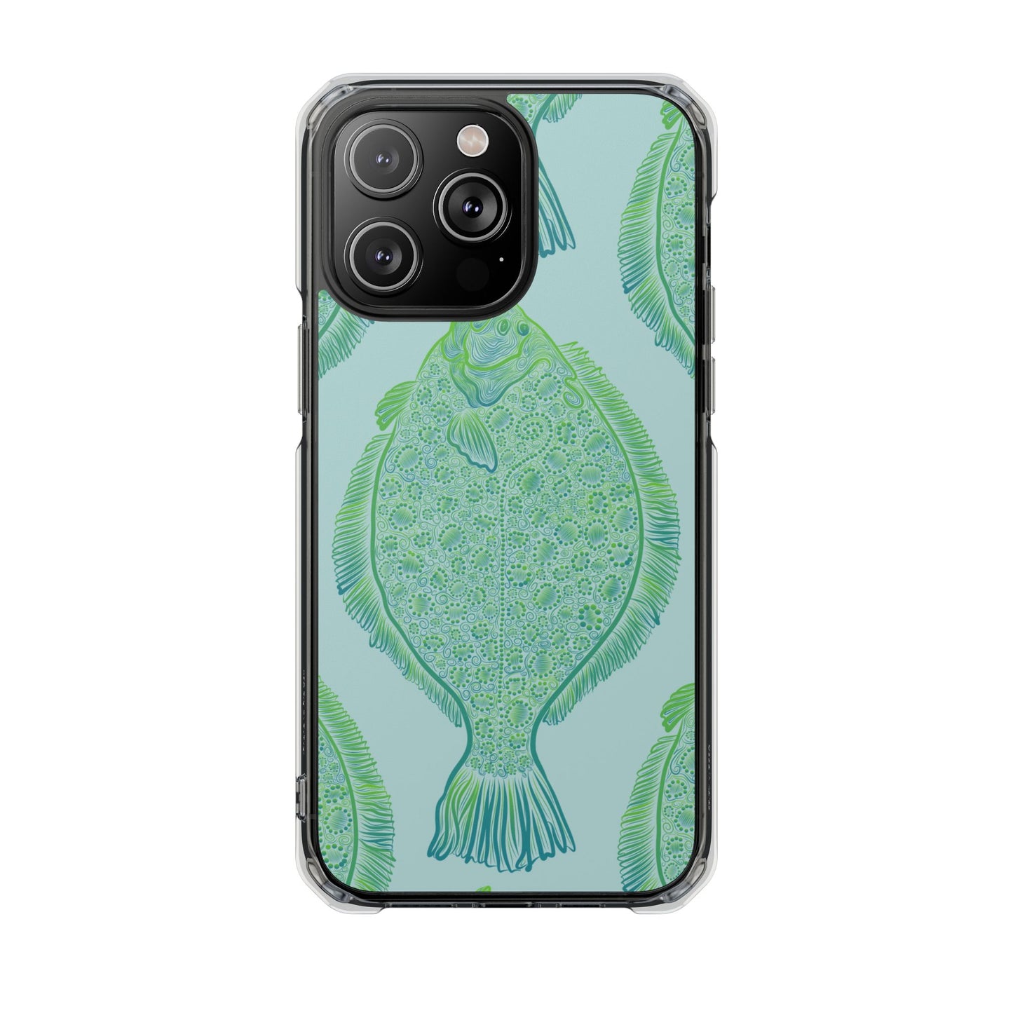Flat Bottom Girls Magnetic Clear Impact Cases