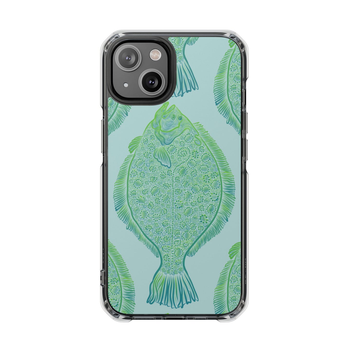 Flat Bottom Girls Magnetic Clear Impact Cases