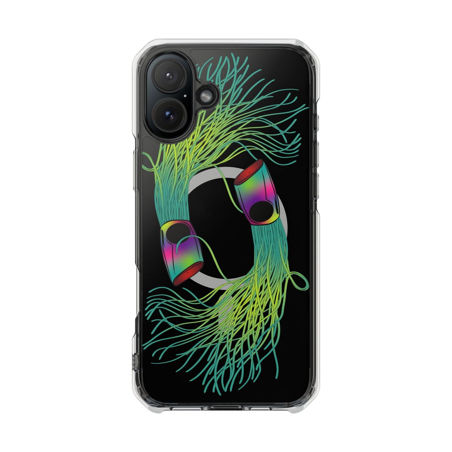 Lured Magnetic Clear Impact Cases