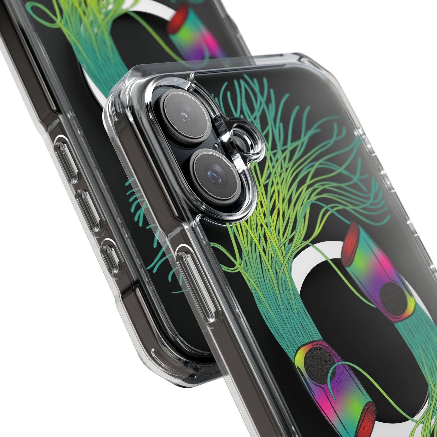 Lured Magnetic Clear Impact Cases