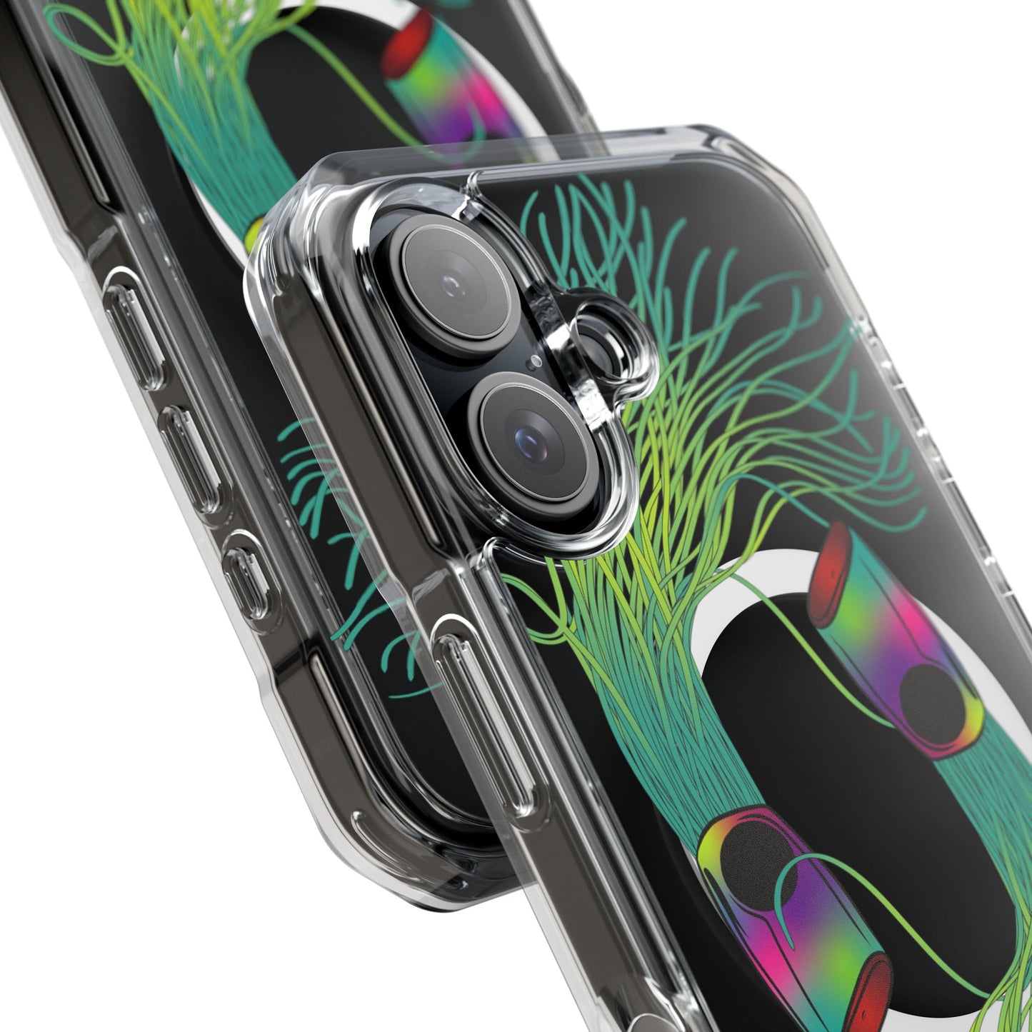 Lured Magnetic Clear Impact Cases