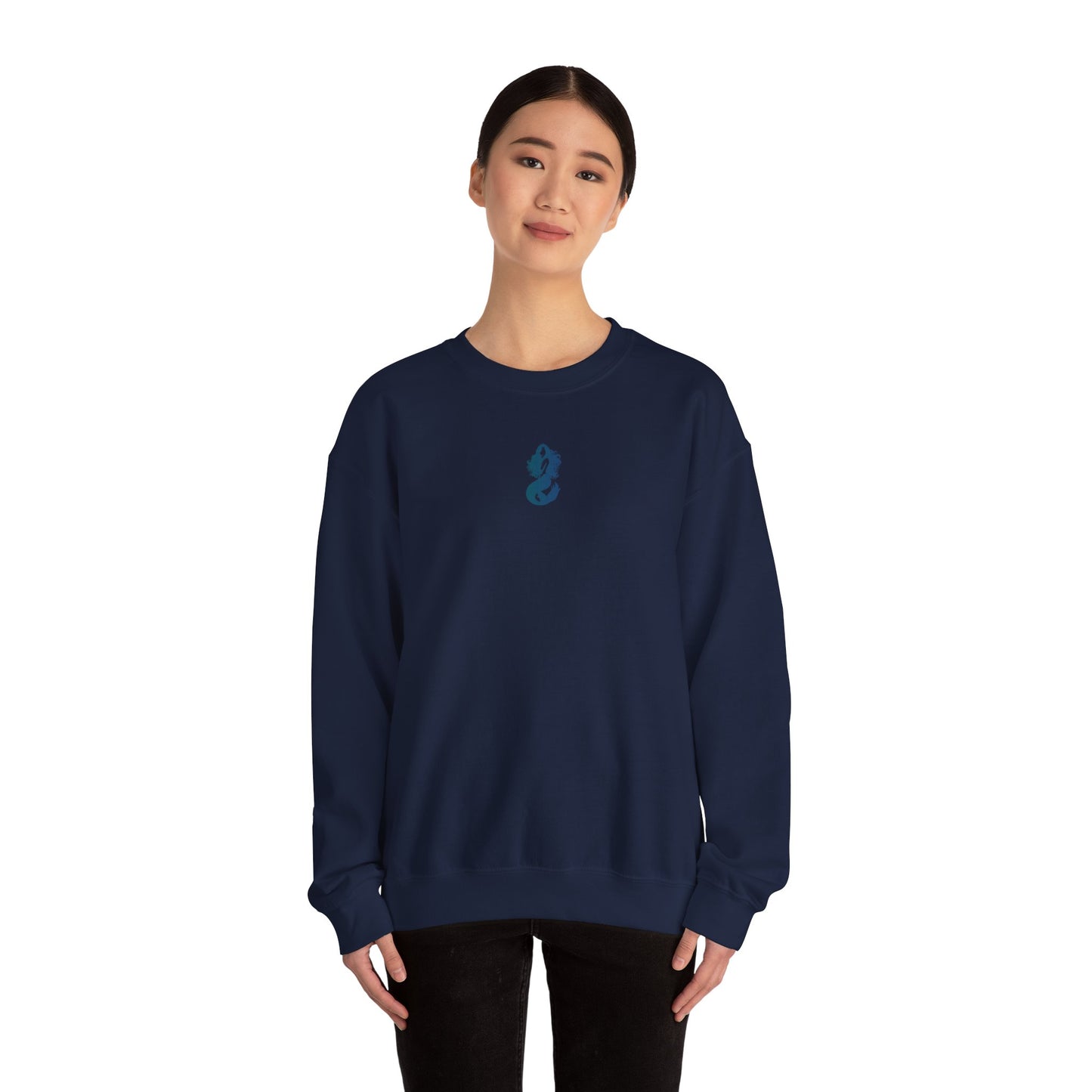 Crewneck Sweatshirt- Design varies by color: Did you Die on black, White marlin on royal, Flat bottom on OD green, Aloha Shallow grave on navy