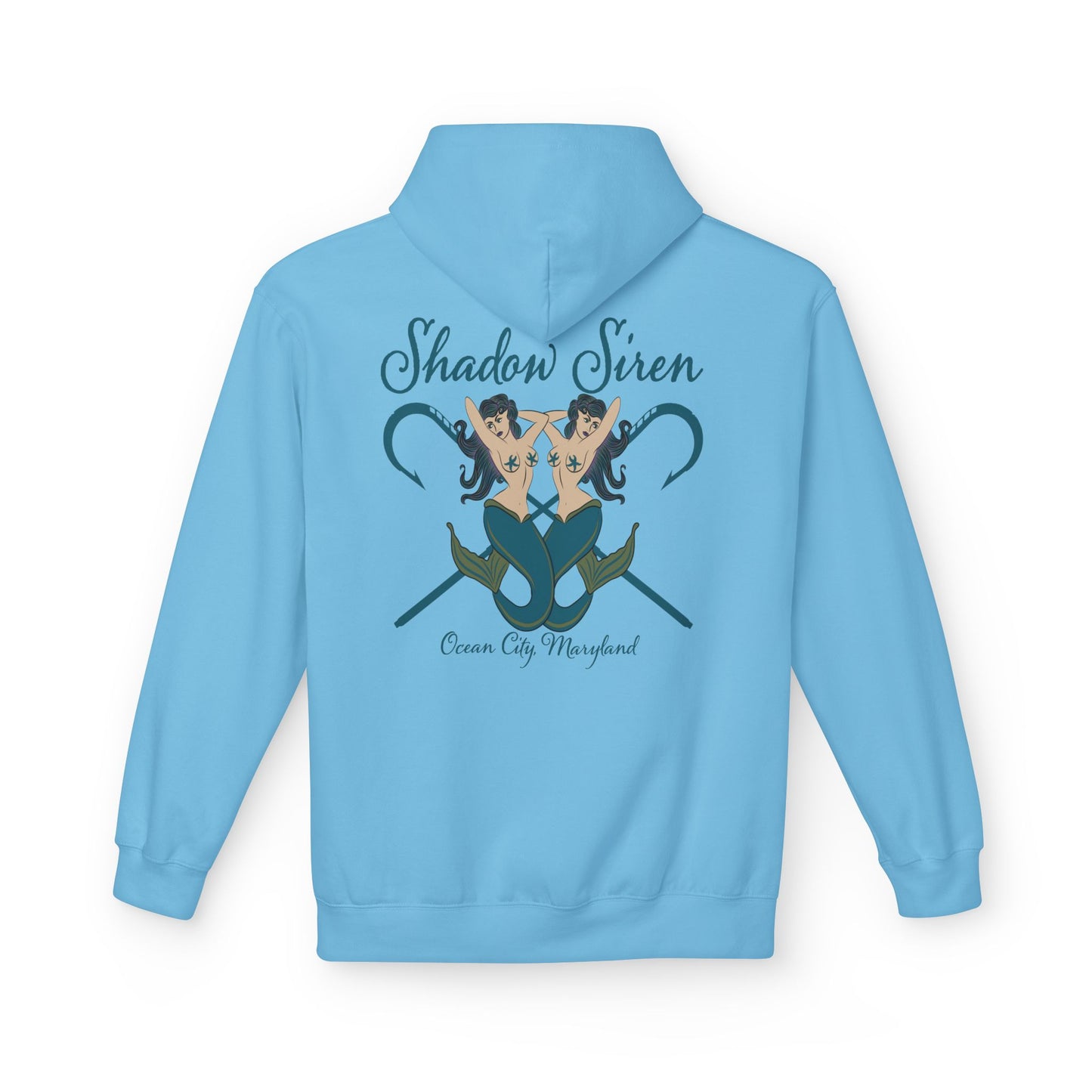 Double Header Unisex Midweight Softstyle Fleece Hoodie