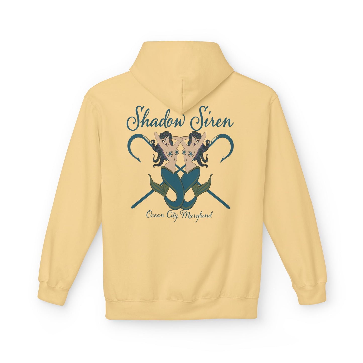 Double Header Unisex Midweight Softstyle Fleece Hoodie