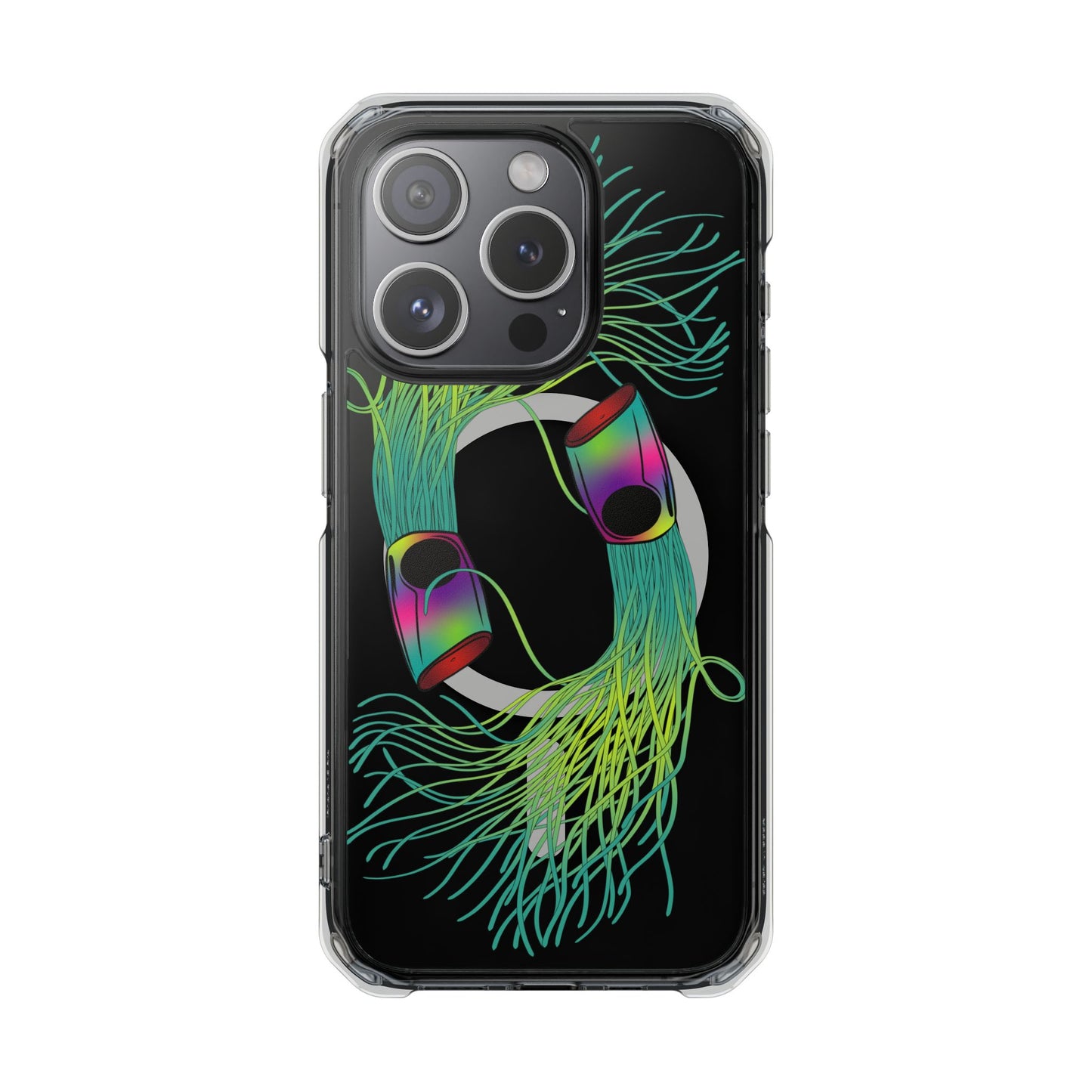 Lured Magnetic Clear Impact Cases