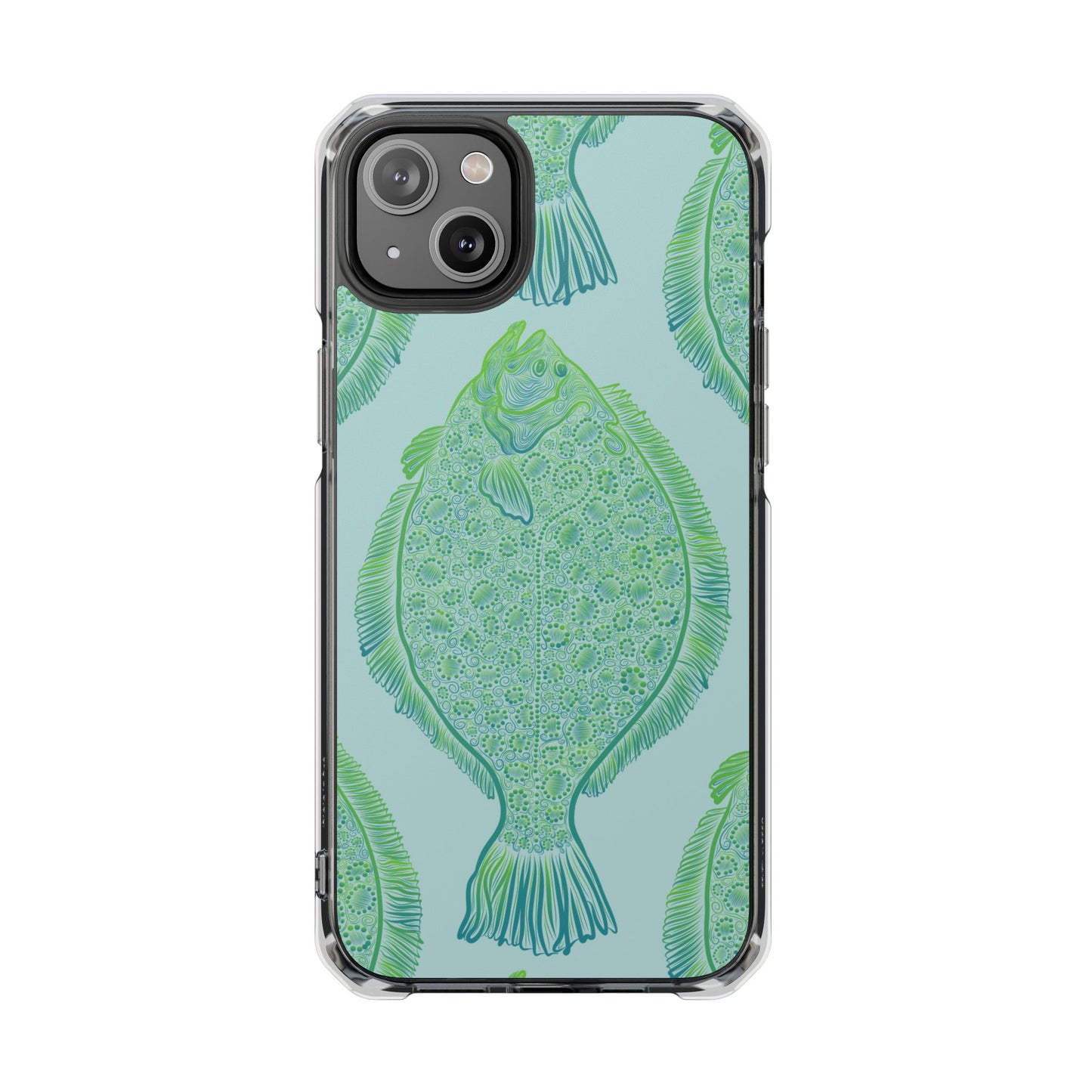 Flat Bottom Girls Magnetic Clear Impact Cases