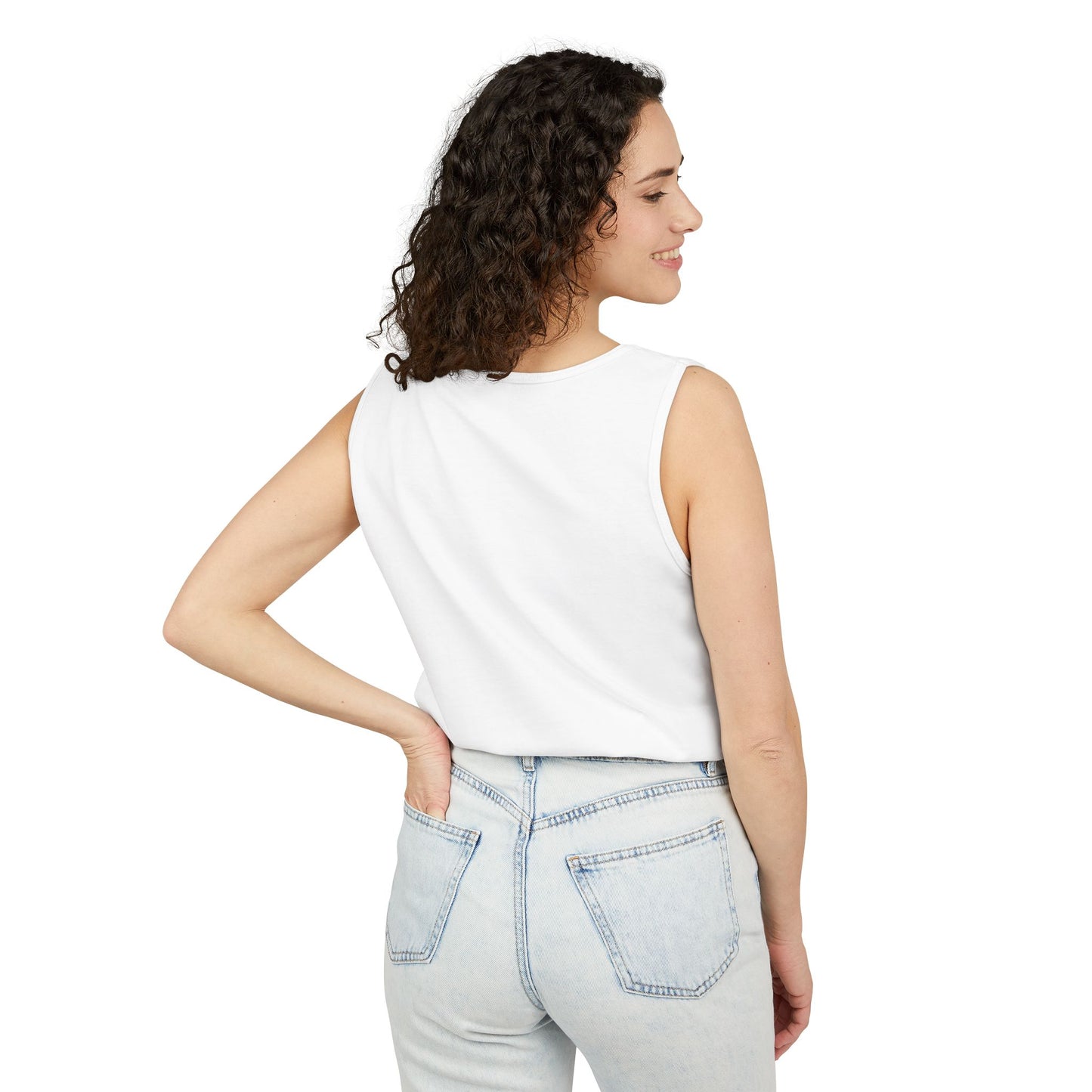 Release baby blue Unisex Garment-Dyed Tank Top