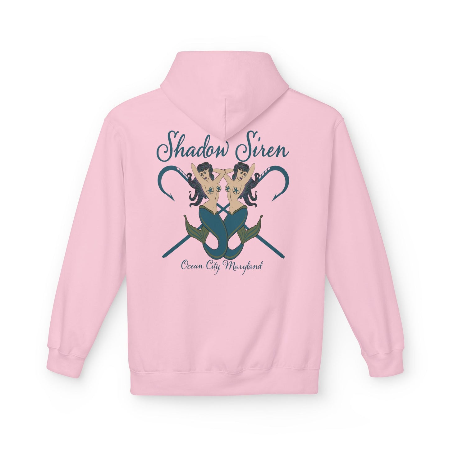 Double Header Unisex Midweight Softstyle Fleece Hoodie