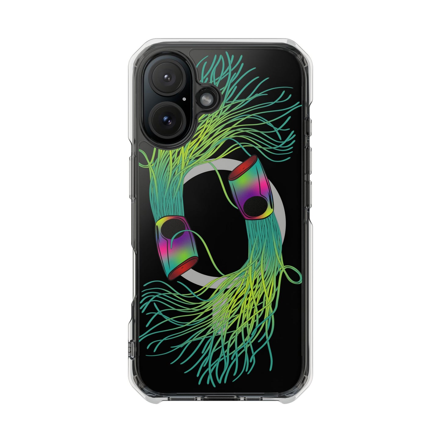 Lured Magnetic Clear Impact Cases