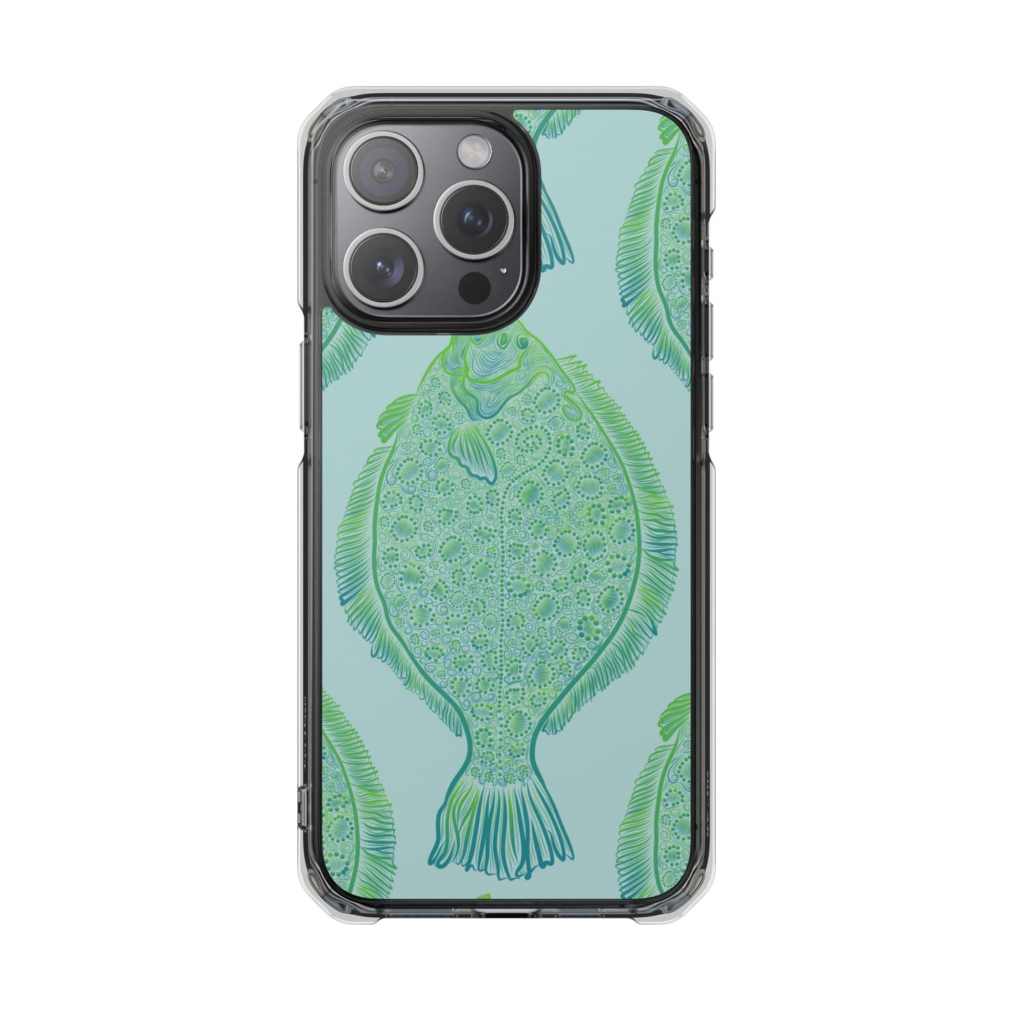 Flat Bottom Girls Magnetic Clear Impact Cases