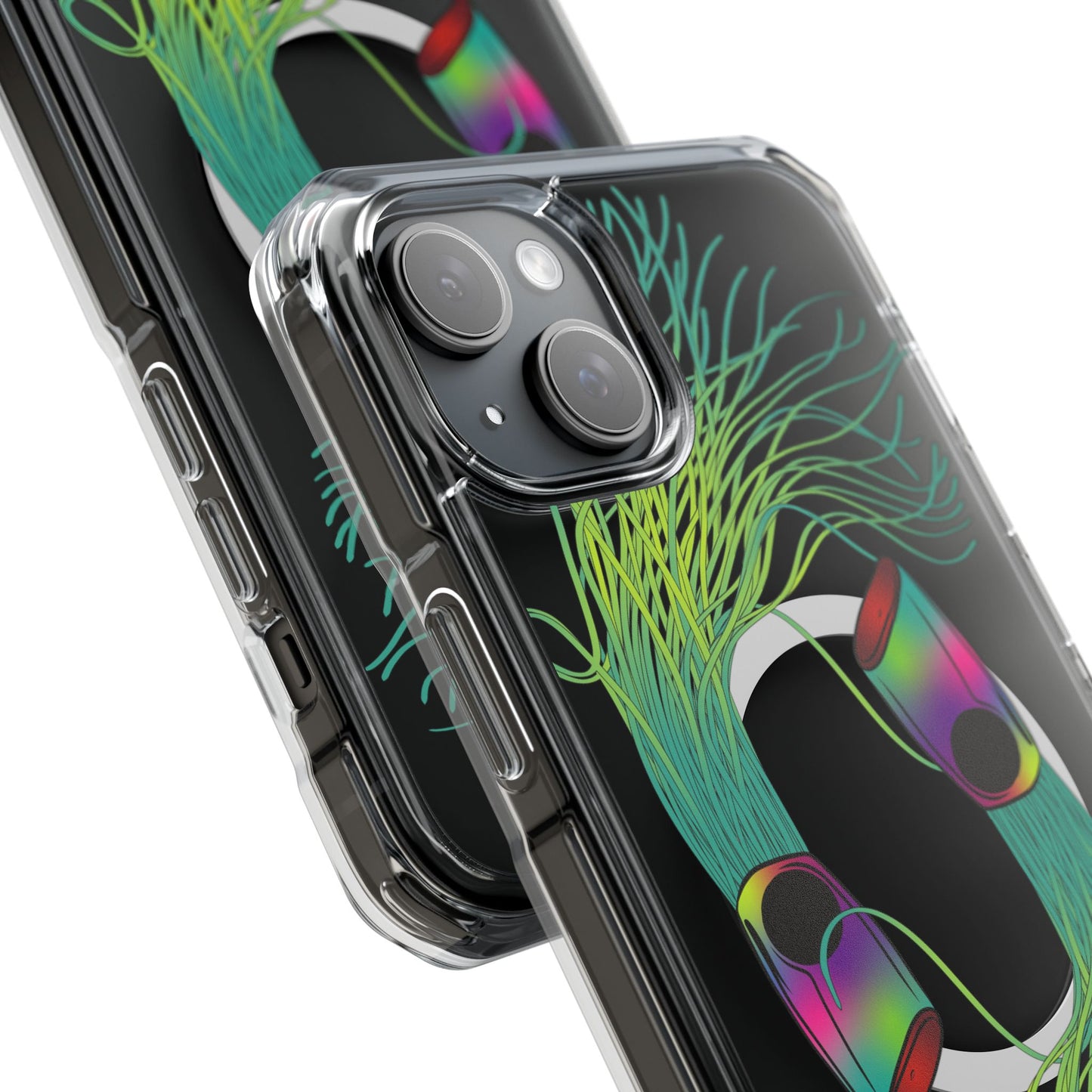 Lured Magnetic Clear Impact Cases