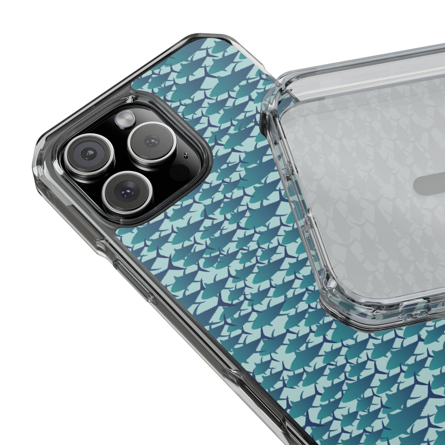 Blue Ocean Magnetic Clear Impact Cases