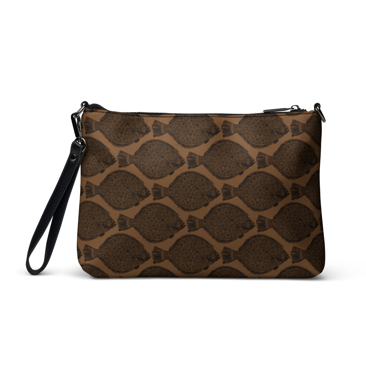 Flat bottom girls Crossbody bag with wristlet strap