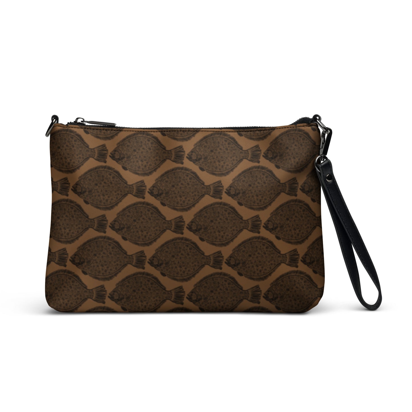 Flat bottom girls Crossbody bag with wristlet strap