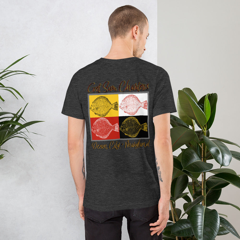 Get Sum Warhol MD Quad Flounder Unisex t-shirt