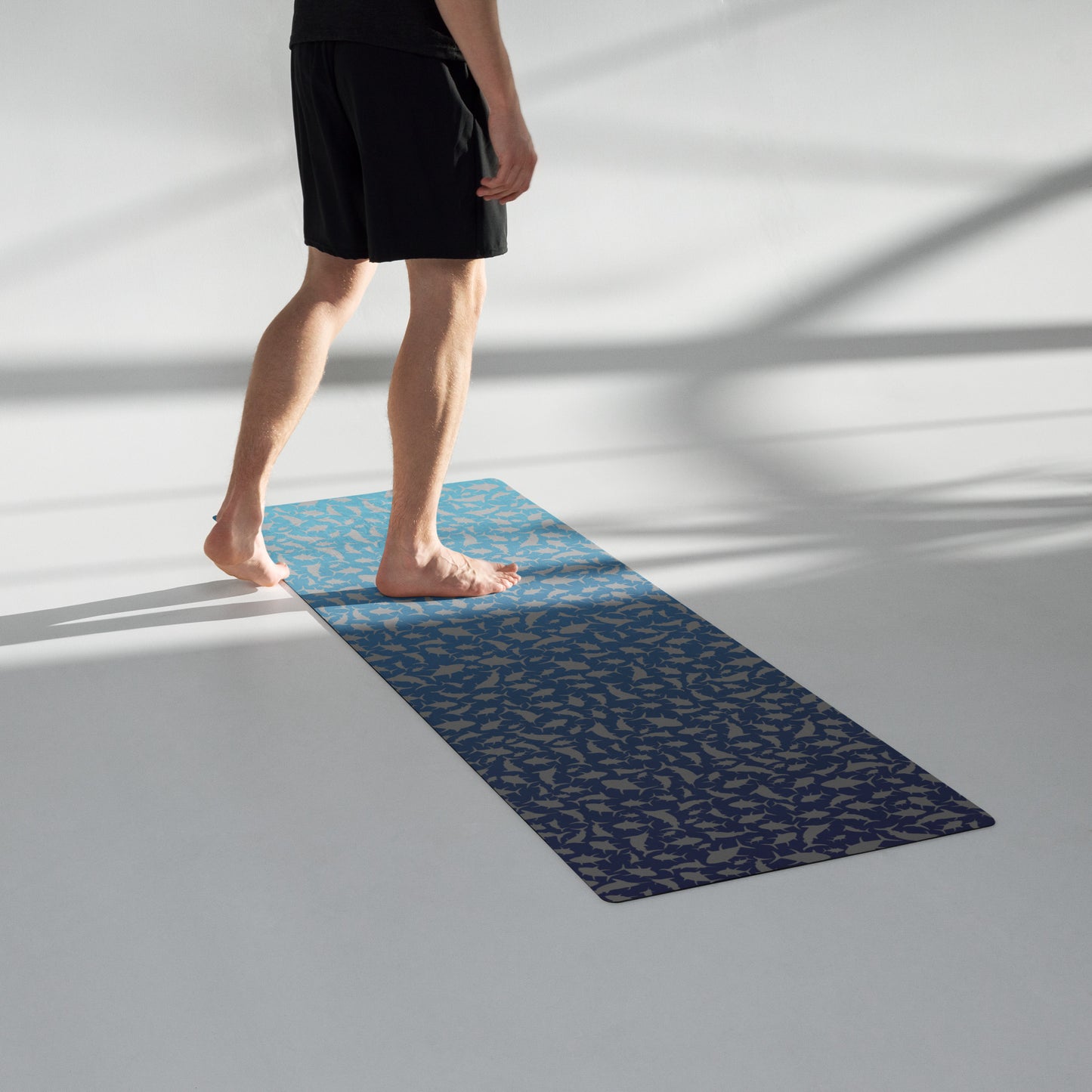 Marlin Tuna scatter Yoga mat