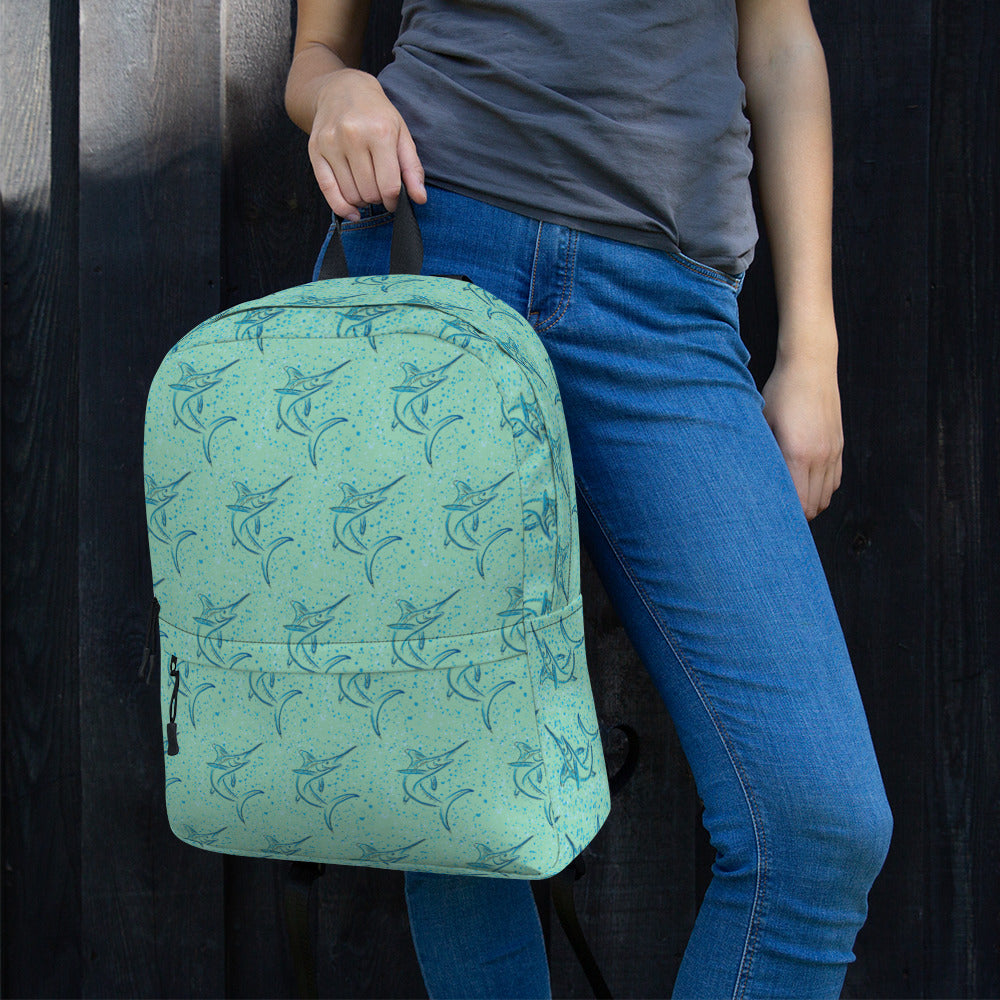 Marlin sketch print Backpack