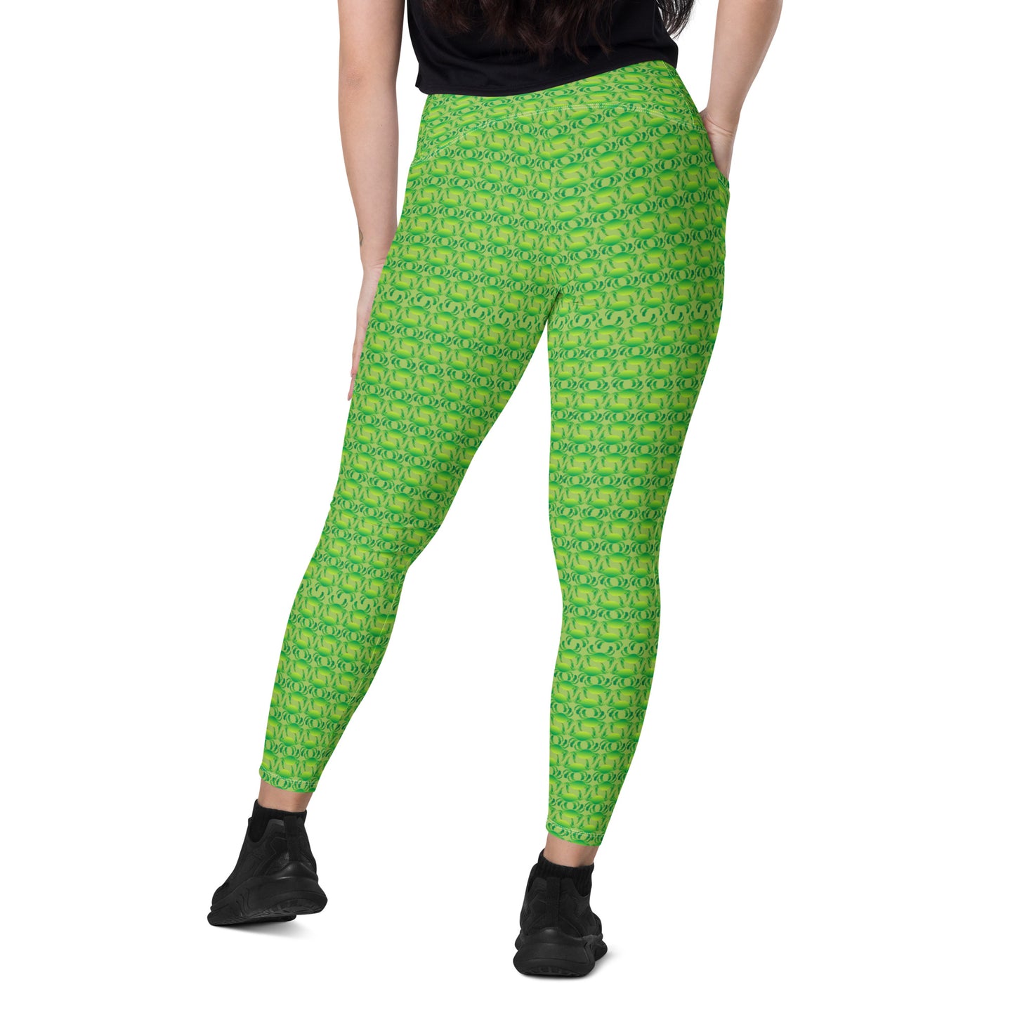 Don’t Get Pinched Crossover leggings with pockets