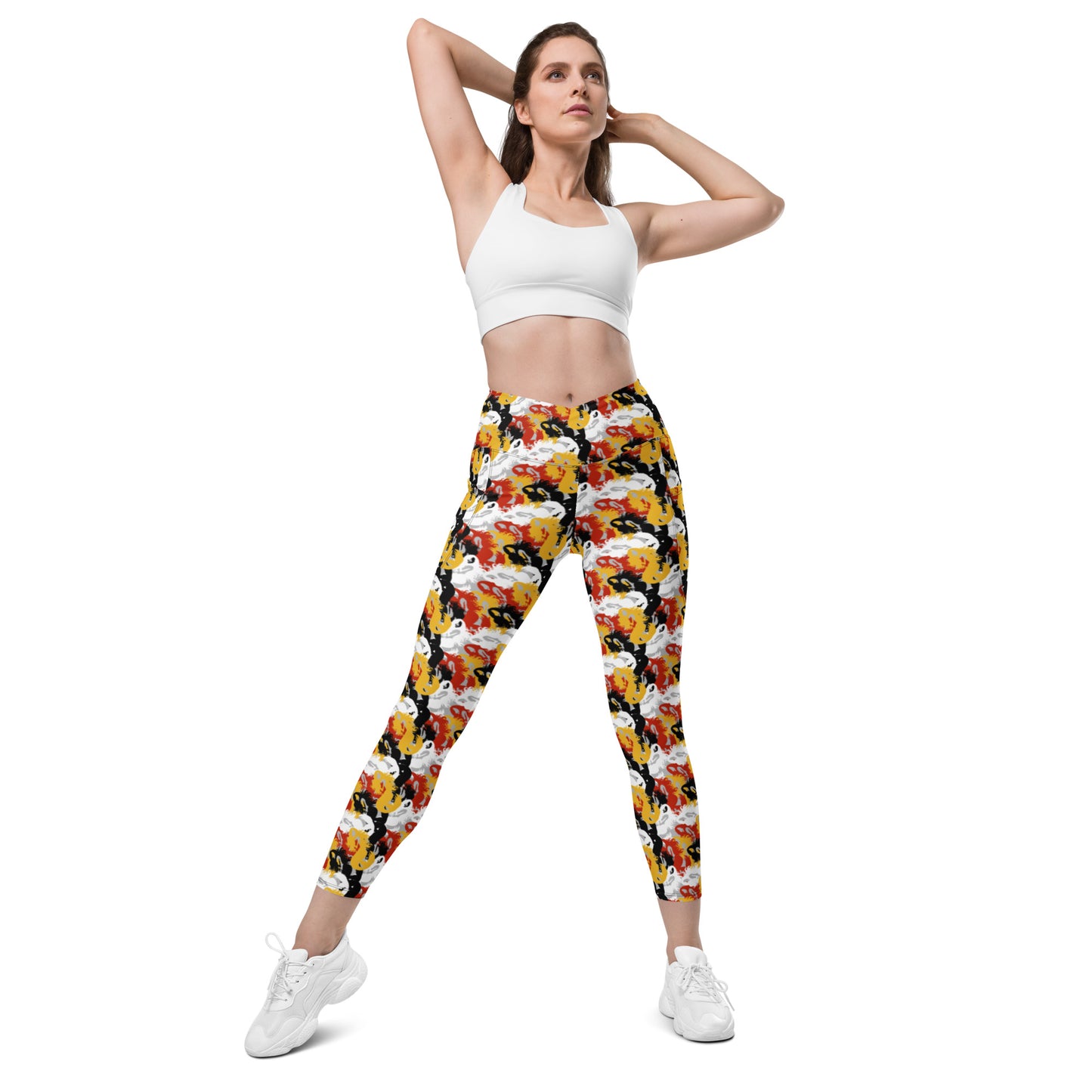 Shadow Siren MD camo Crossover leggings with pockets