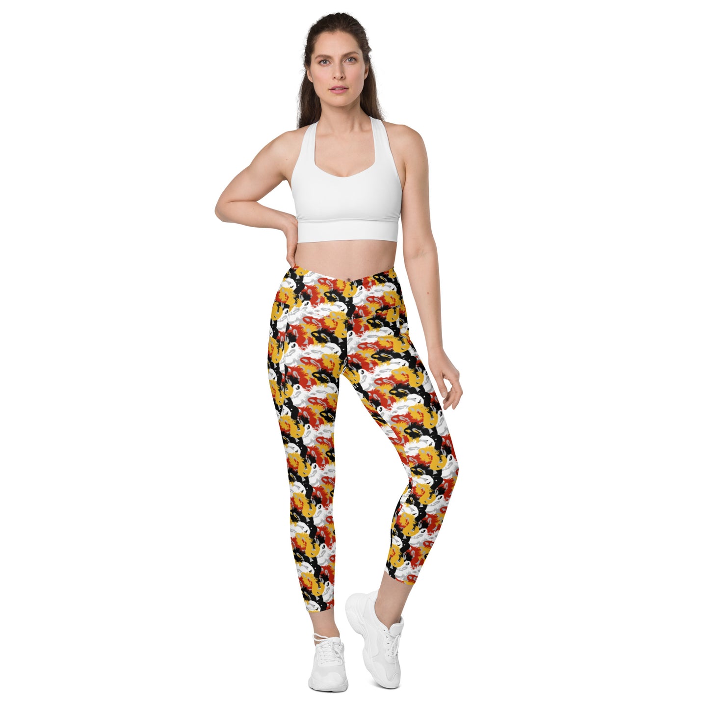 Shadow Siren MD camo Crossover leggings with pockets
