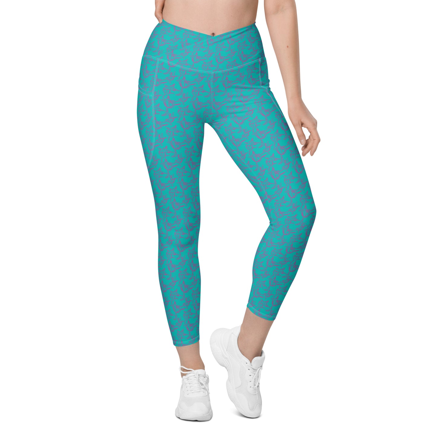 Grand Slam Crossover leggings with pockets