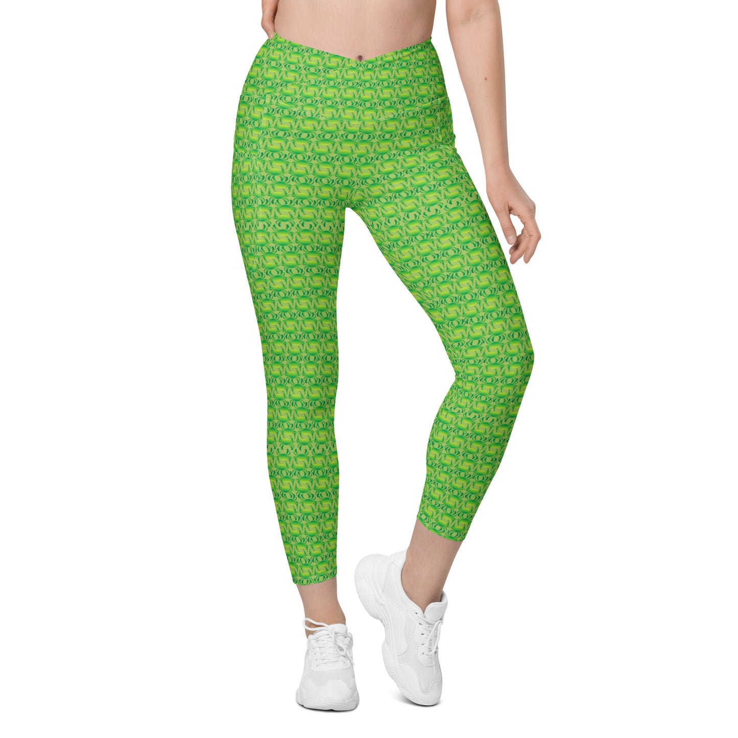Don’t Get Pinched Crossover leggings with pockets