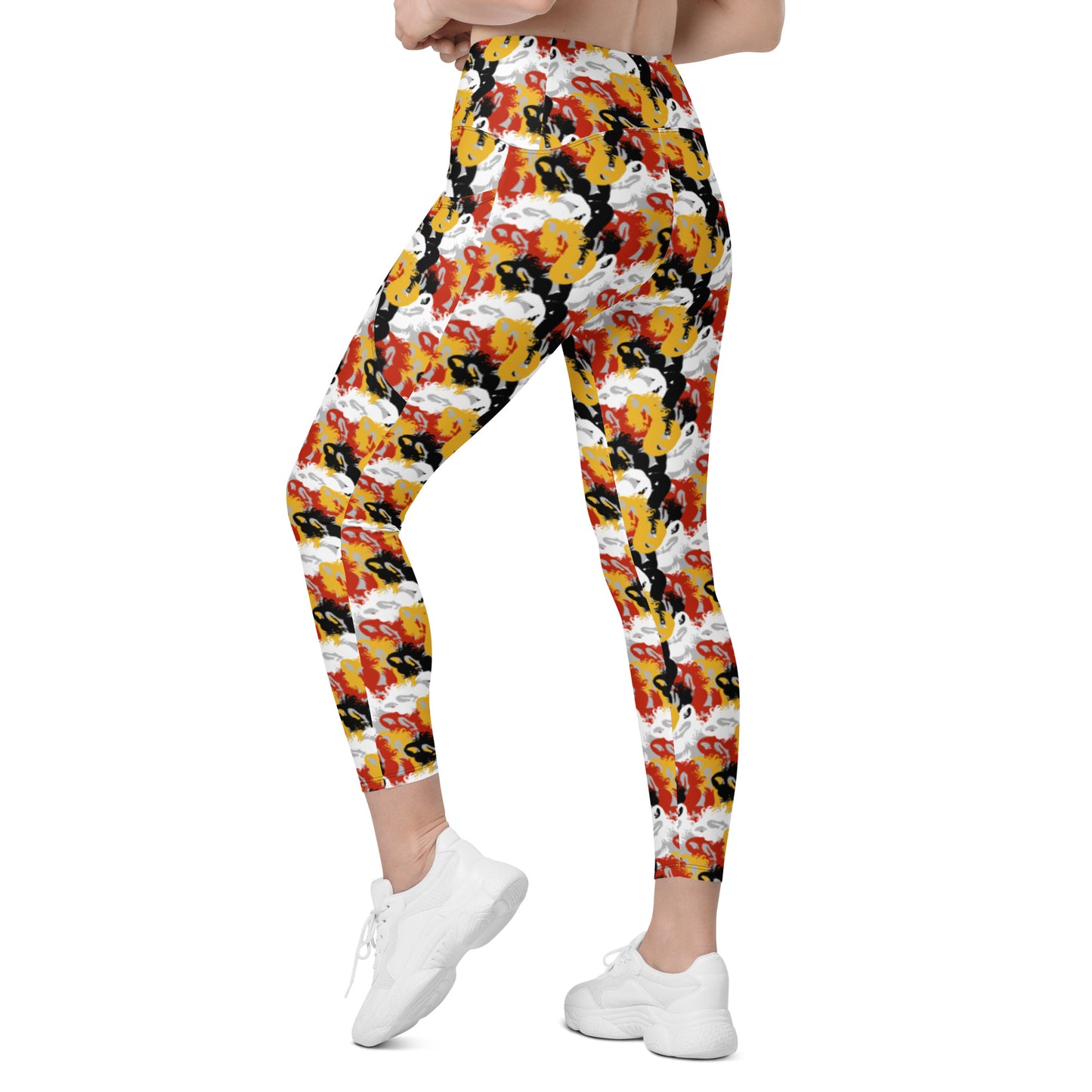 Shadow Siren MD camo Crossover leggings with pockets