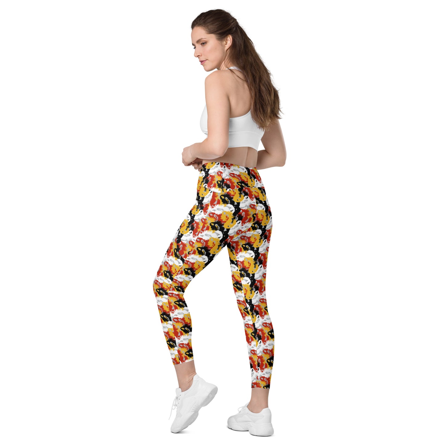 Shadow Siren MD camo Crossover leggings with pockets