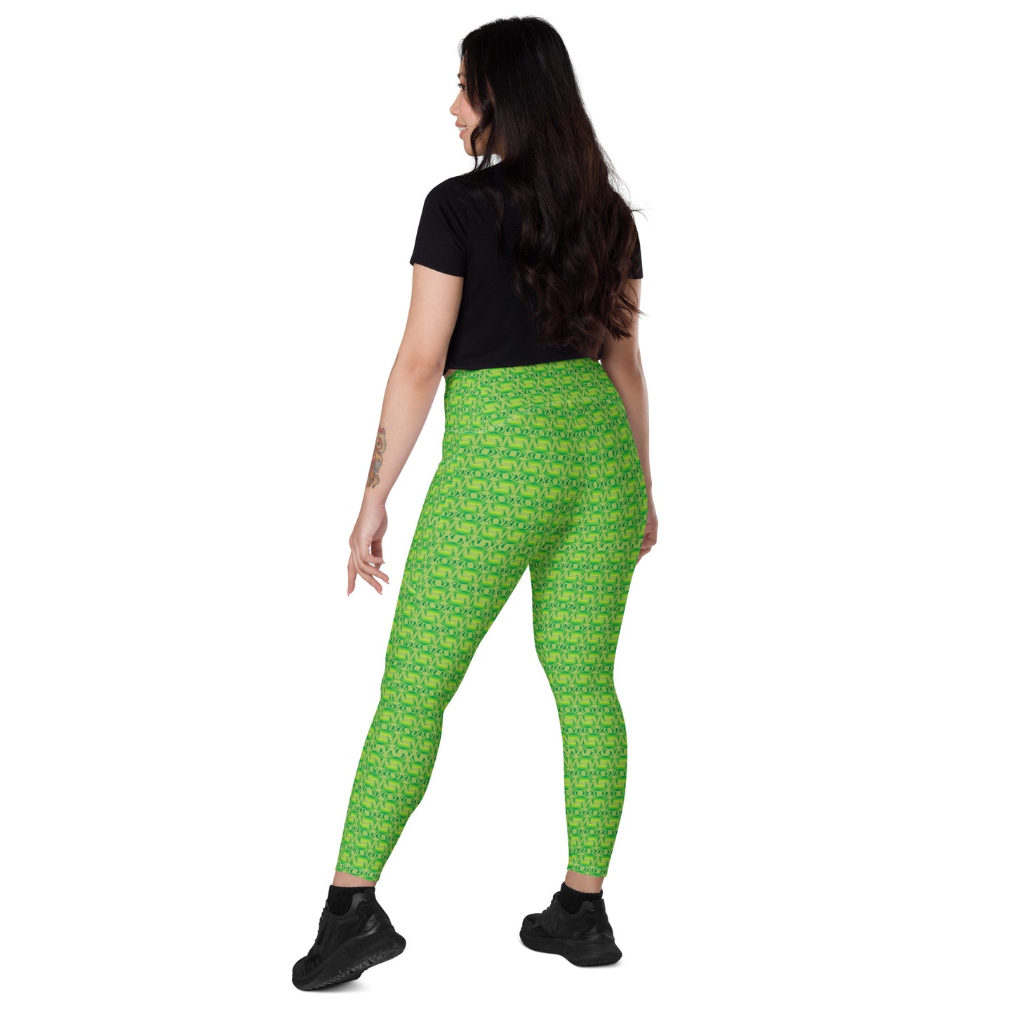 Don’t Get Pinched Crossover leggings with pockets