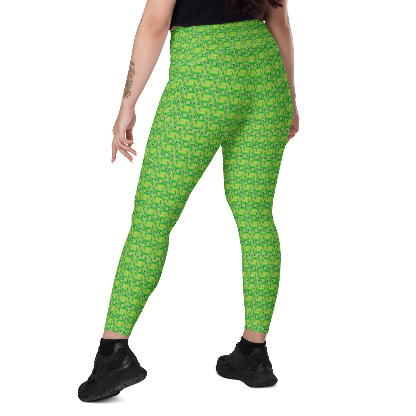 Don’t Get Pinched Crossover leggings with pockets