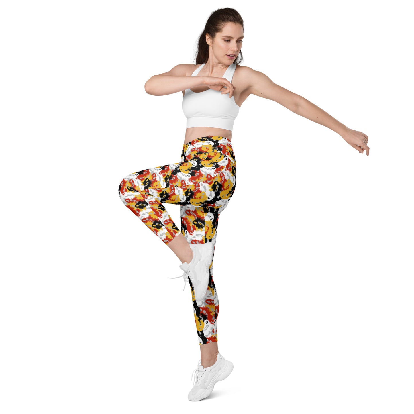 Shadow Siren MD camo Crossover leggings with pockets