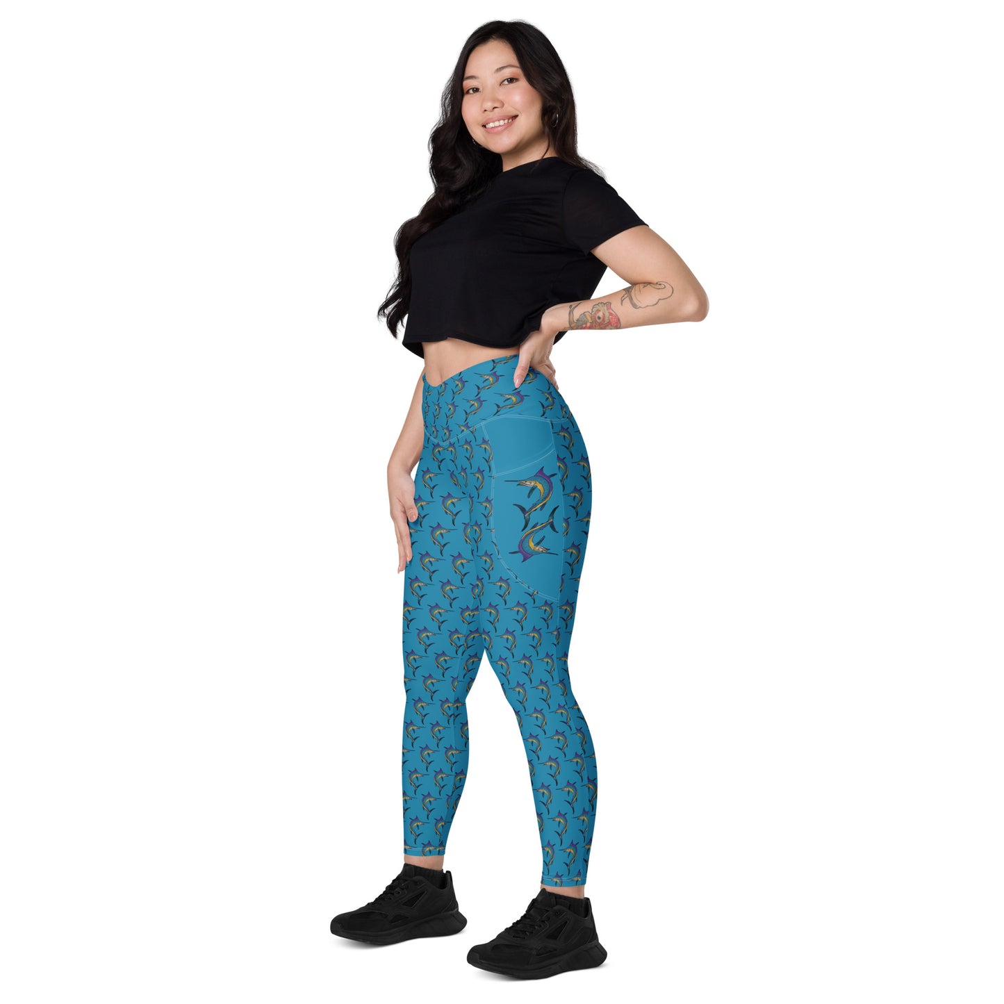 Pretty Girls Crossover leggings with pockets
